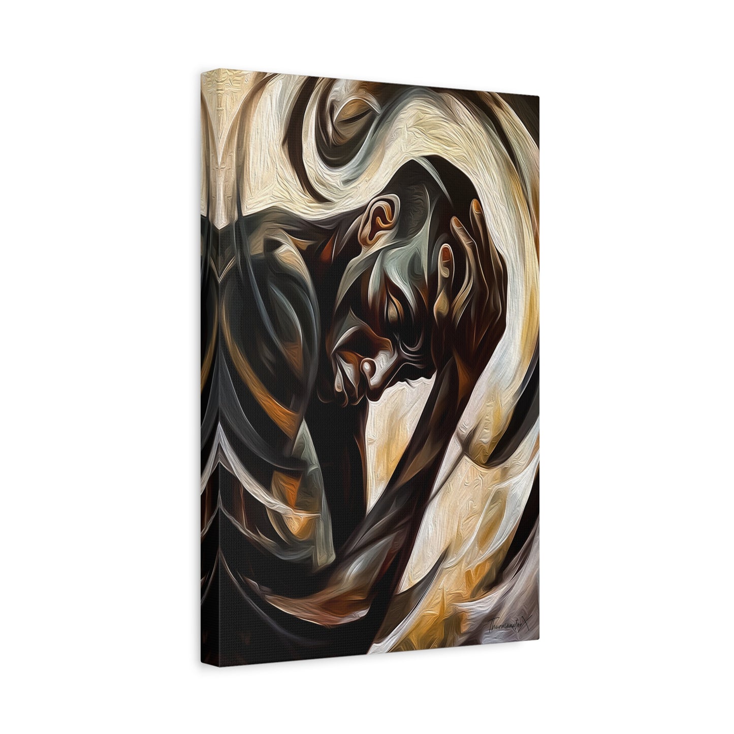 ThurmanatorX Art | The Thinker's Thoughts | Aphrodisiart | Matte Canvas Print