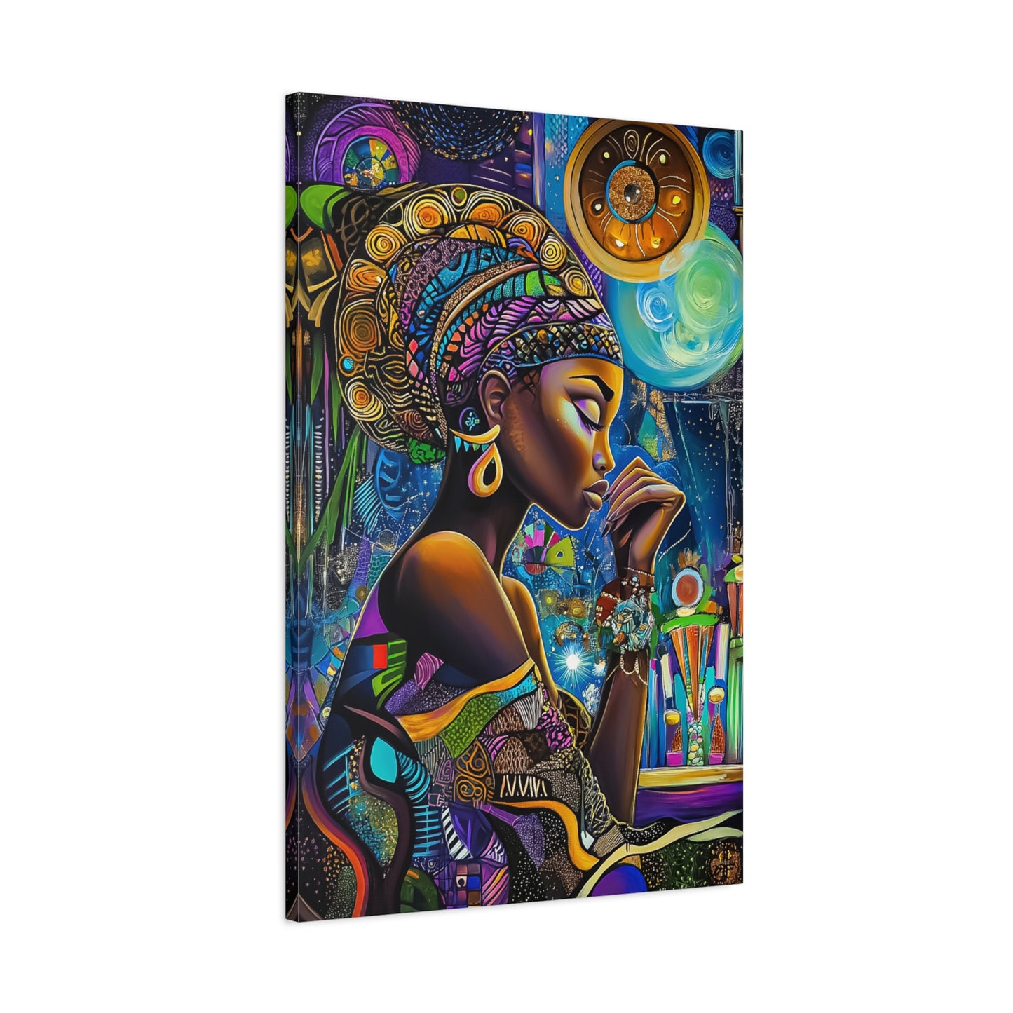ThurmanatorX Art | Stardust Reunion | Aphrochrysalis | Matte Canvas, Stretched, 1.25"