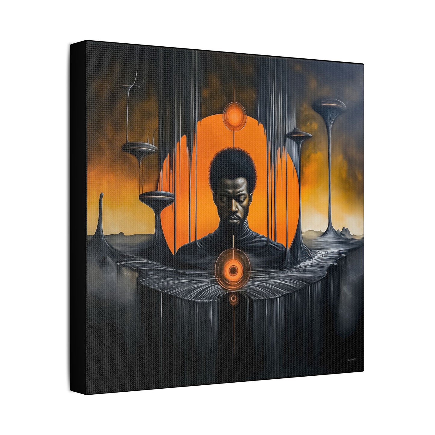 ThurmanatorX Art | Thornmind | AphrodisiDark | Satin Canvas Art Print