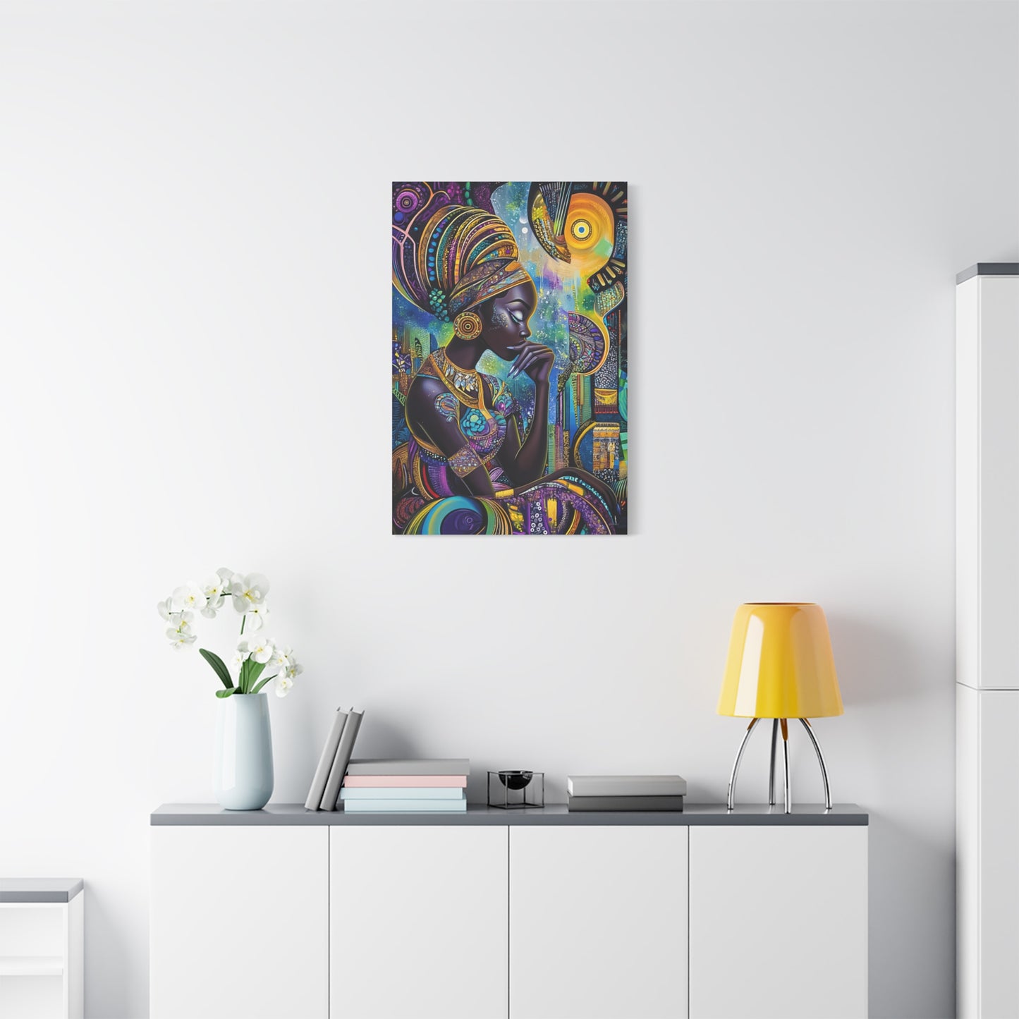 ThurmanatorX Art | Celestia & the Devoted | Aphrochrysalis | Matte Canvas, Stretched, 1.25"
