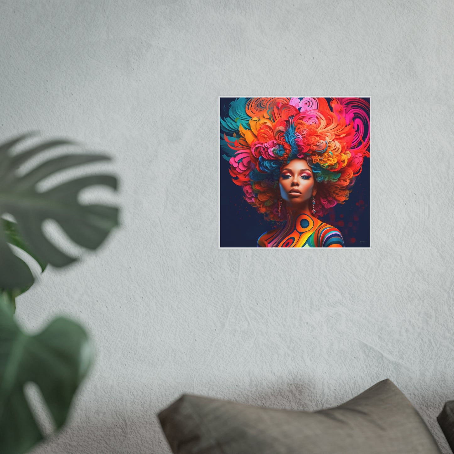 ThurmanatorX Art | Spiral Majesty | Aphrochrysalis | Satin Wall Art Print