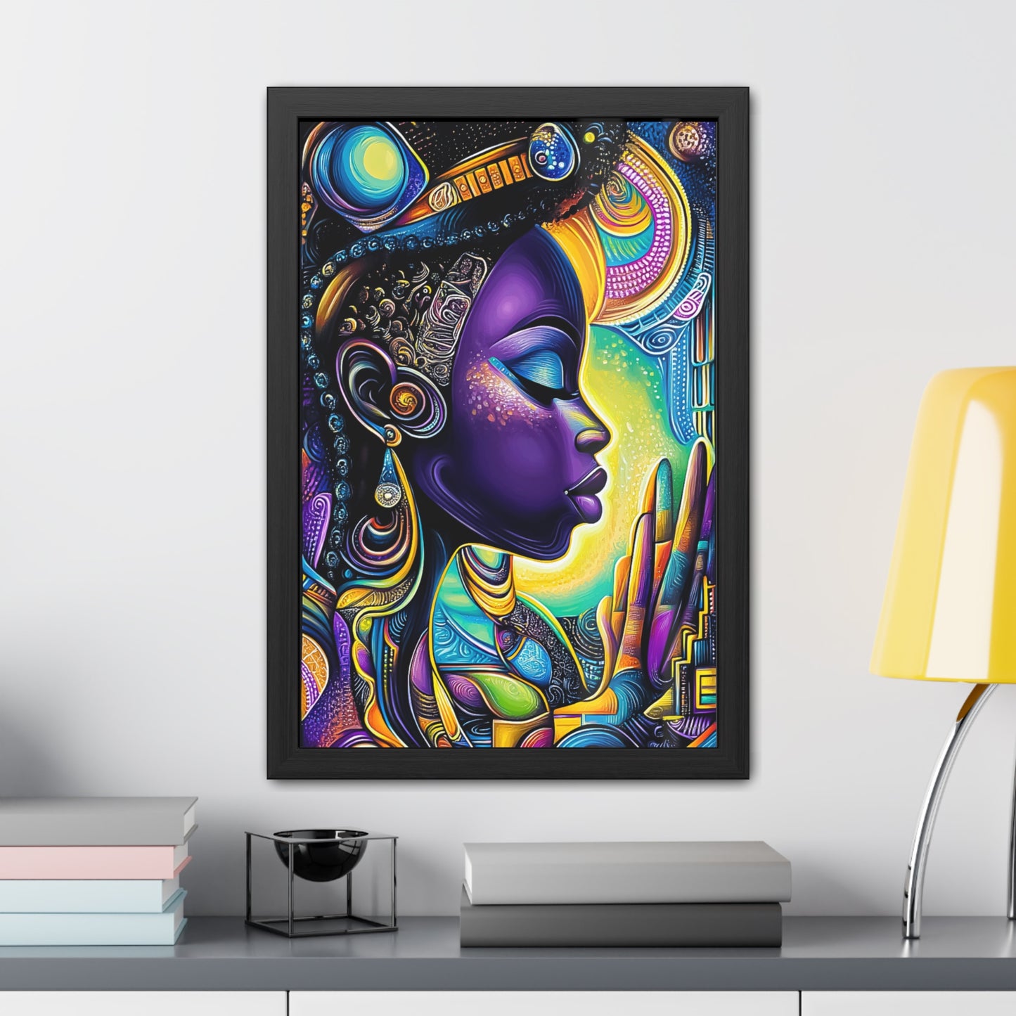 ThurmanatorX Art | Reflections of Stardom | Aphrochrysalis | Framed Poster Print