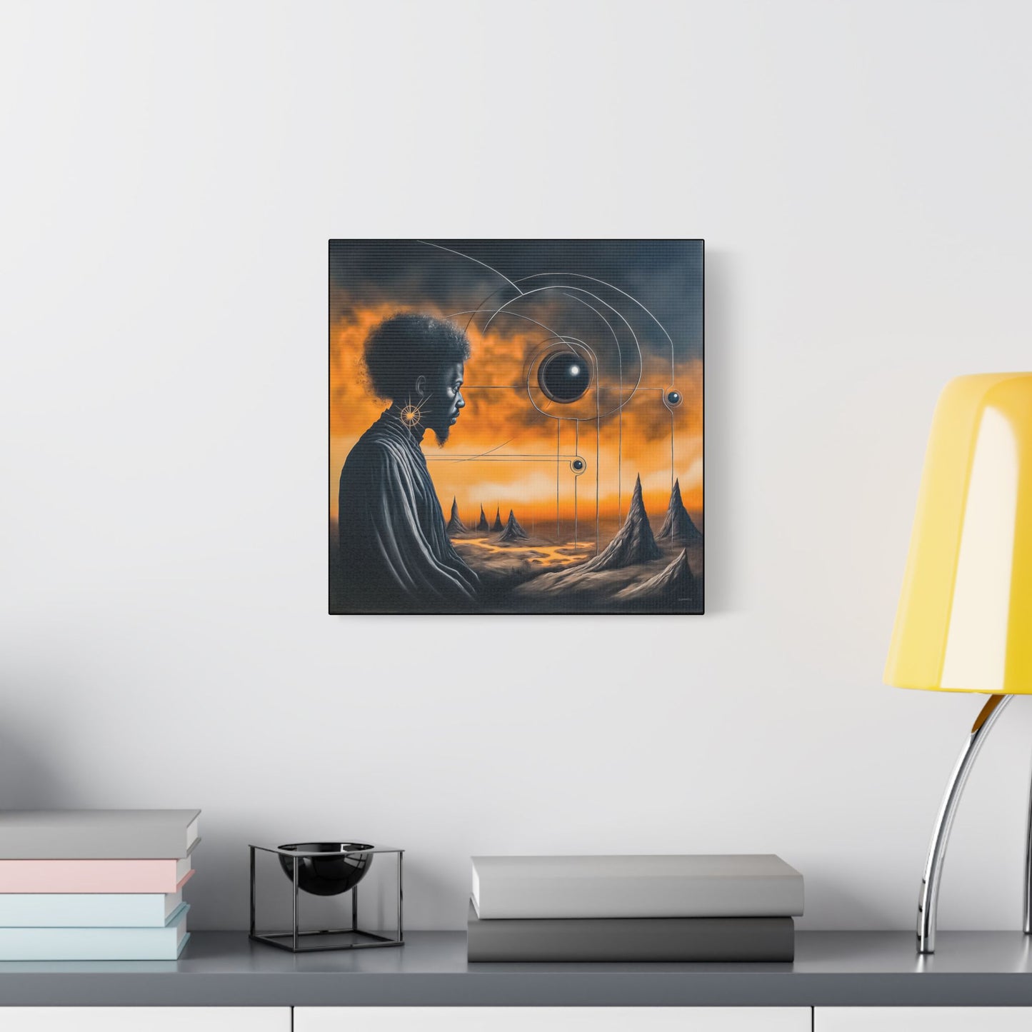 ThurmanatorX Art | Lumahex | AphrodisiDark | Satin Canvas Art Print