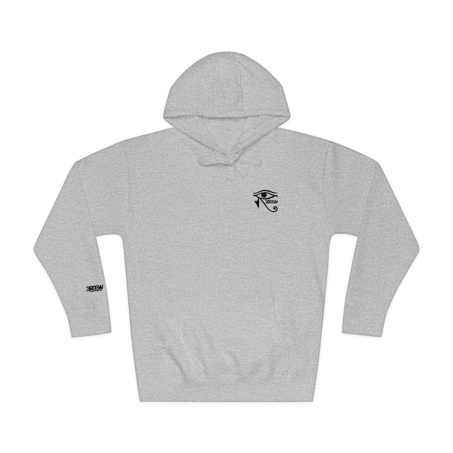 3RDEW² Vision Hoodie | Unisex Fleece | Third Eye Minimalist Design | Conscious Comfort for Every Day & Divine Moments