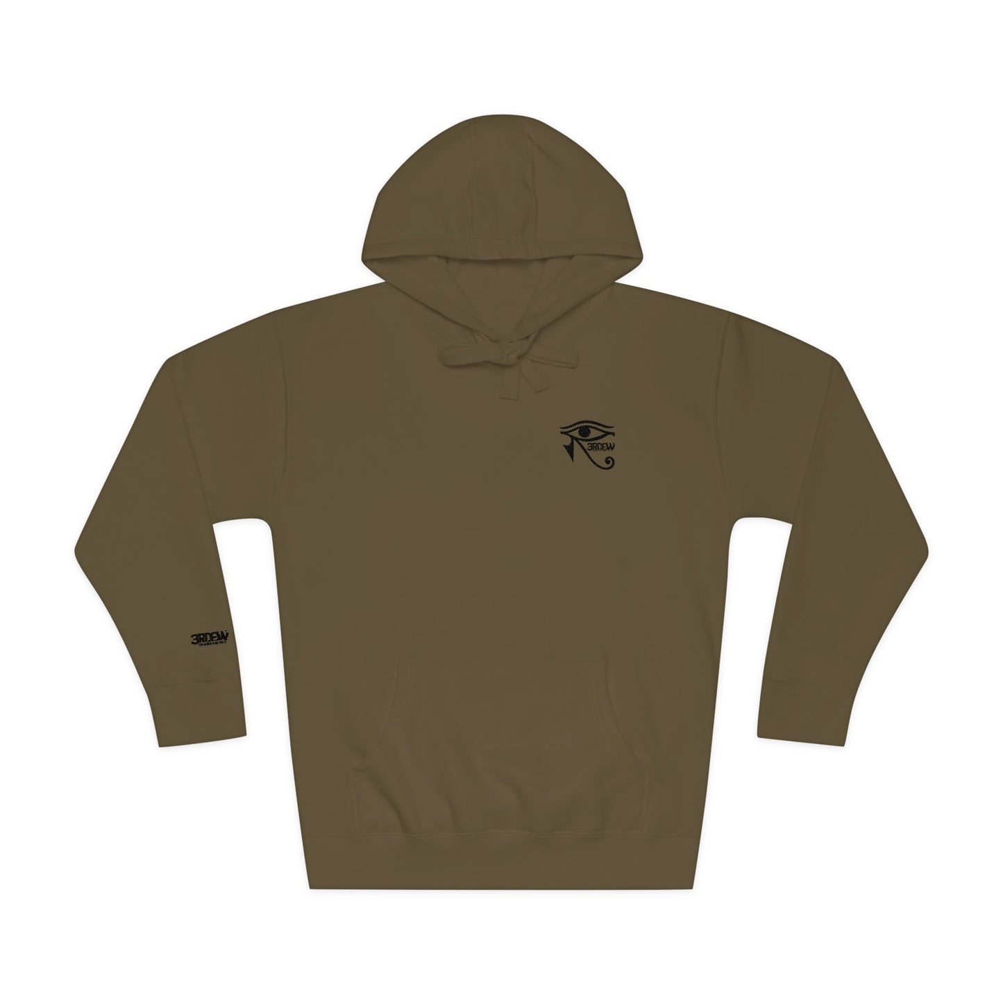 3RDEW² Vision Hoodie | Unisex Fleece | Third Eye Minimalist Design | Conscious Comfort for Every Day & Divine Moments