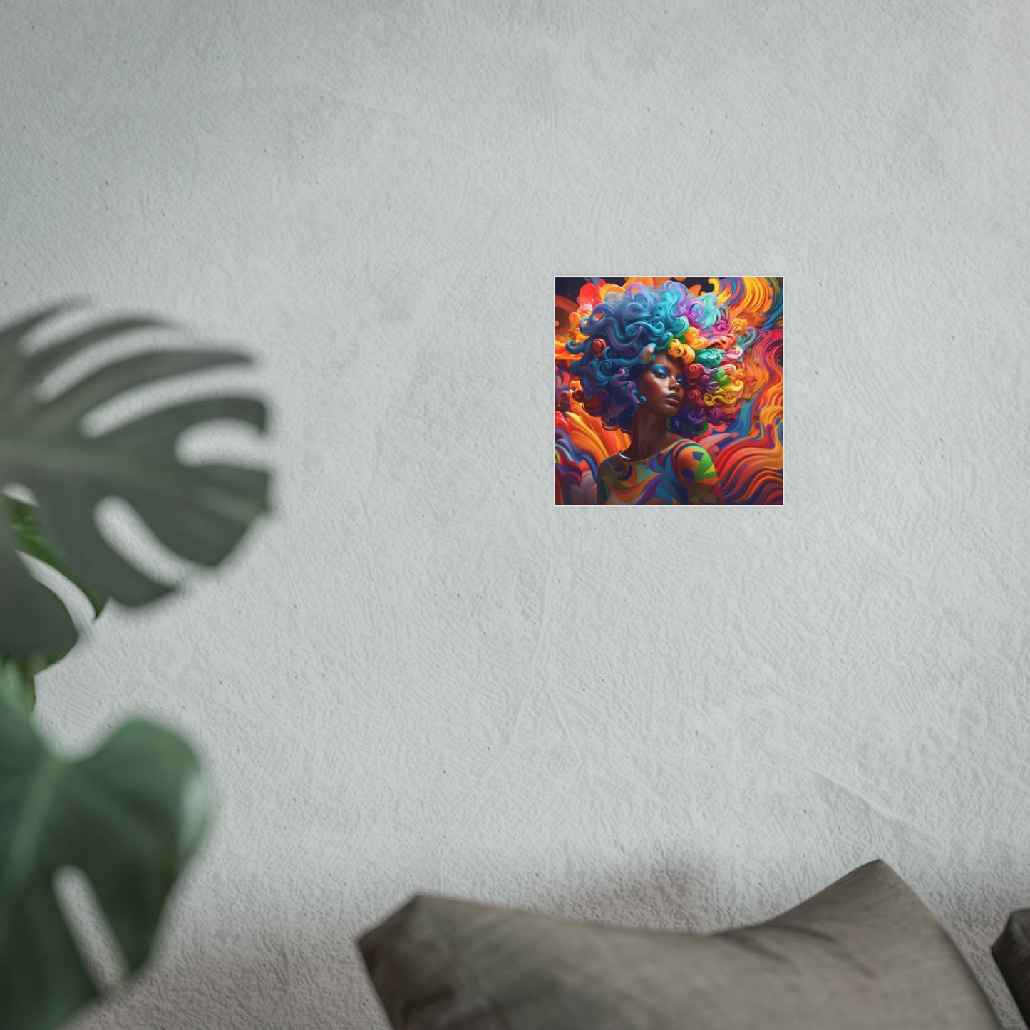 ThurmanatorX Art | Electric Moxie | Aphrochrysalis | Satin Wall Art Print