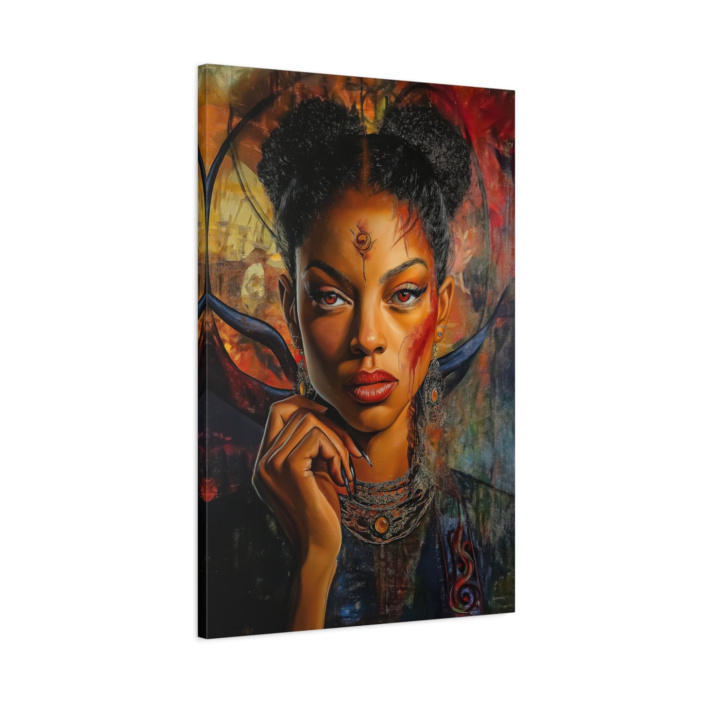 ThurmanatorX Art | Shattered Perspectives | Aphrodisiart | Matte Canvas Print