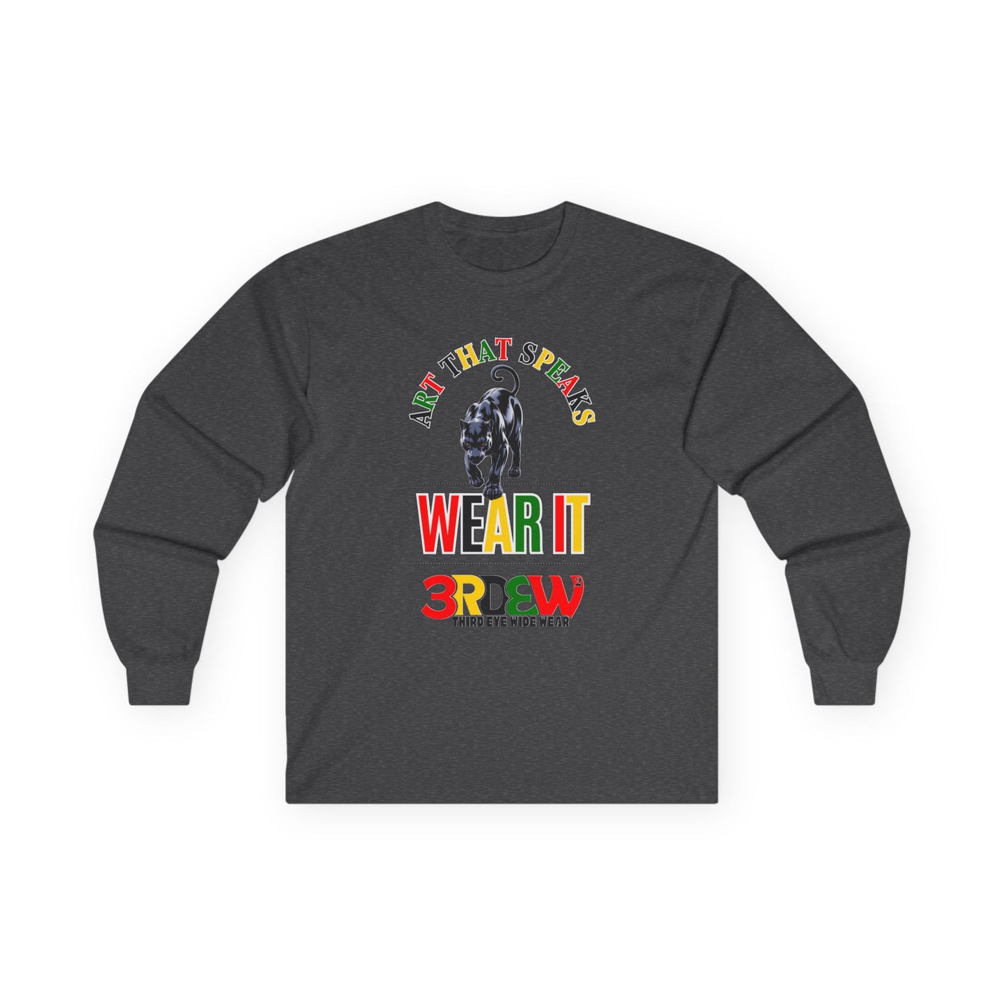 3RDEW² | Art That Speaks - Wear It | Third Eye Wide Wear | Unisex Ultra Cotton Long Sleeve Tee