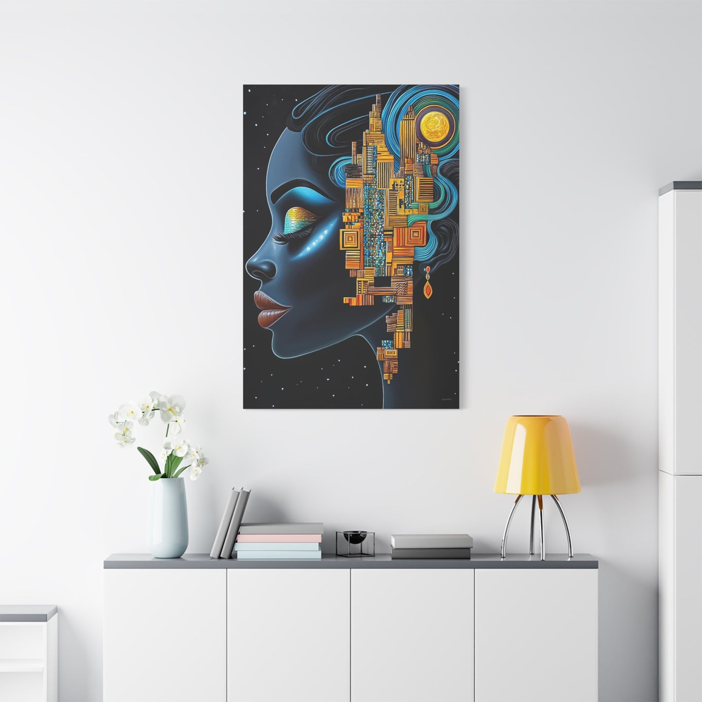 ThurmanatorX Art | Ancestral Frequencies | Aphrochrysalis | Matte Canvas, Stretched, 1.25"