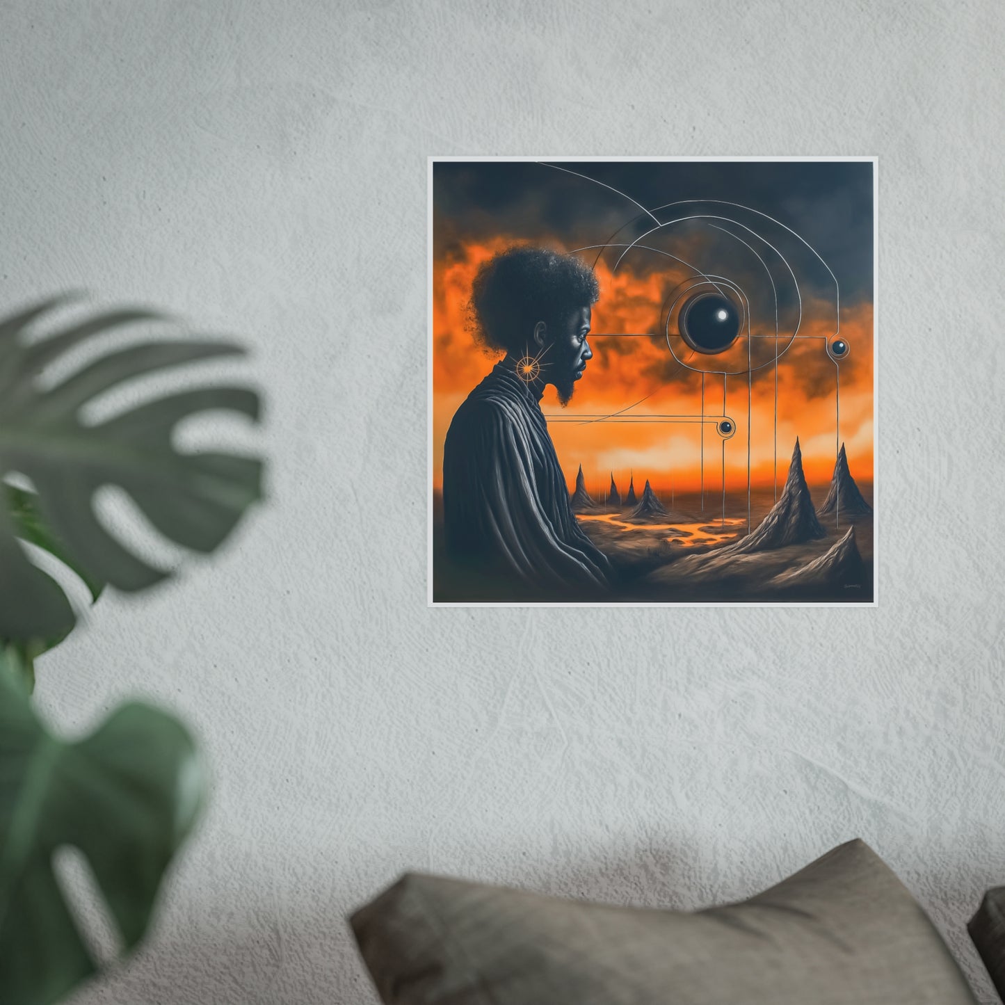 ThurmanatorX Art | Lumahex | AphrodisiDark | Satin Wall Art Prints
