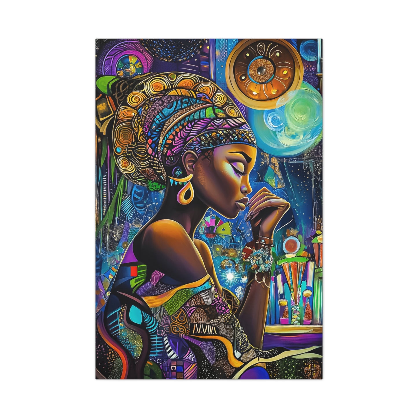 ThurmanatorX Art | Stardust Reunion | Aphrochrysalis | Matte Canvas, Stretched, 1.25"