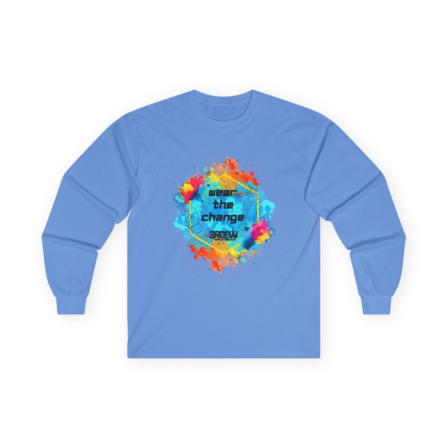 3RDEW² | Wear the Change | Third Eye Wide Wear | Unisex Ultra Cotton Long Sleeve Tee
