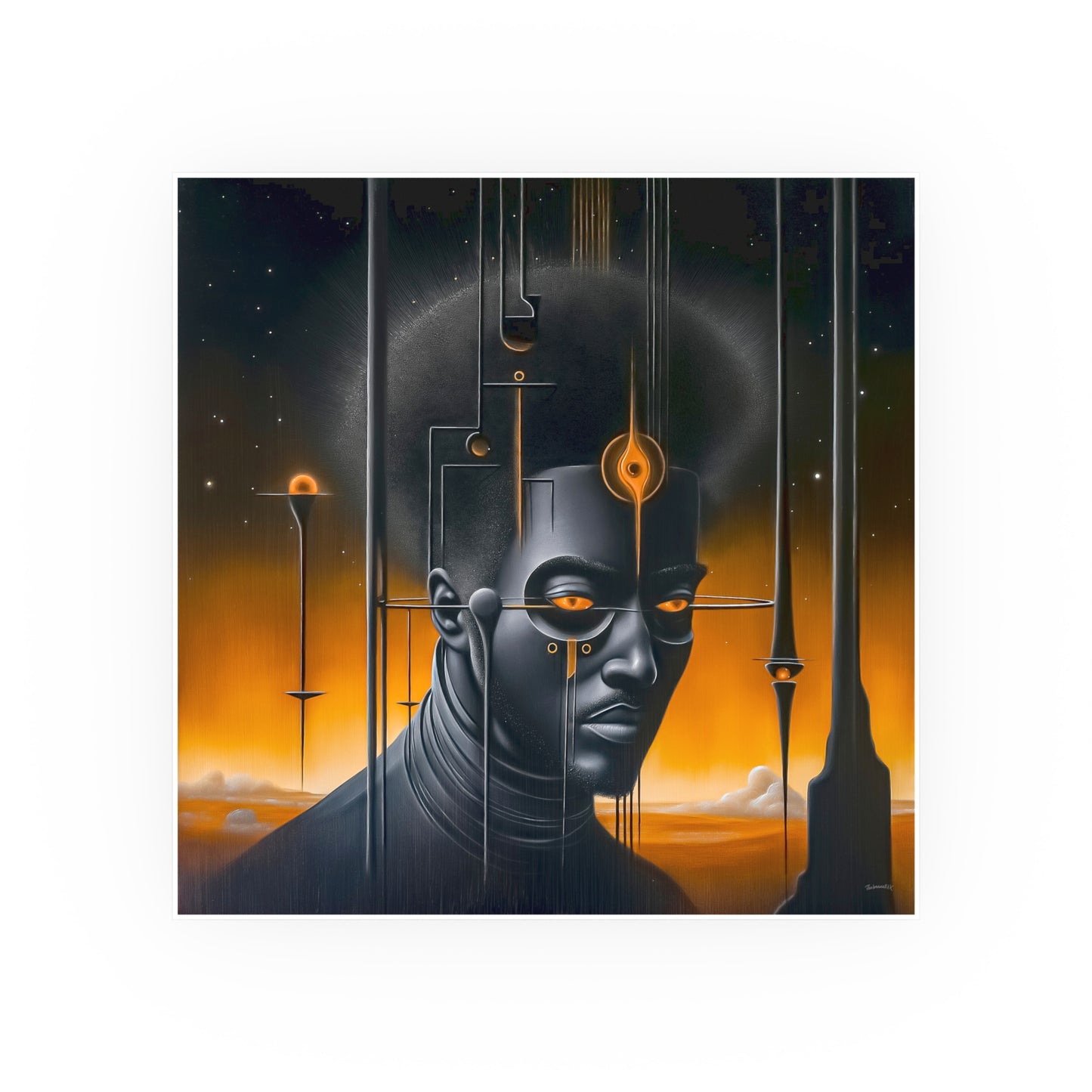 ThurmanatorX Art | Zyrenna | AphrodisiDark | Satin Wall Art Prints
