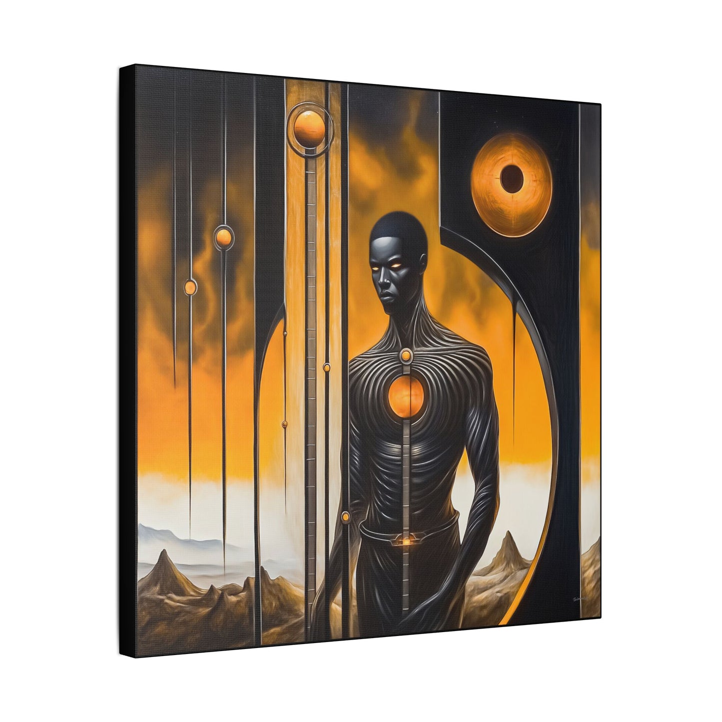 ThurmanatorX Art | Korah’s Loop | AphrodisiDark | Satin Canvas Art Print