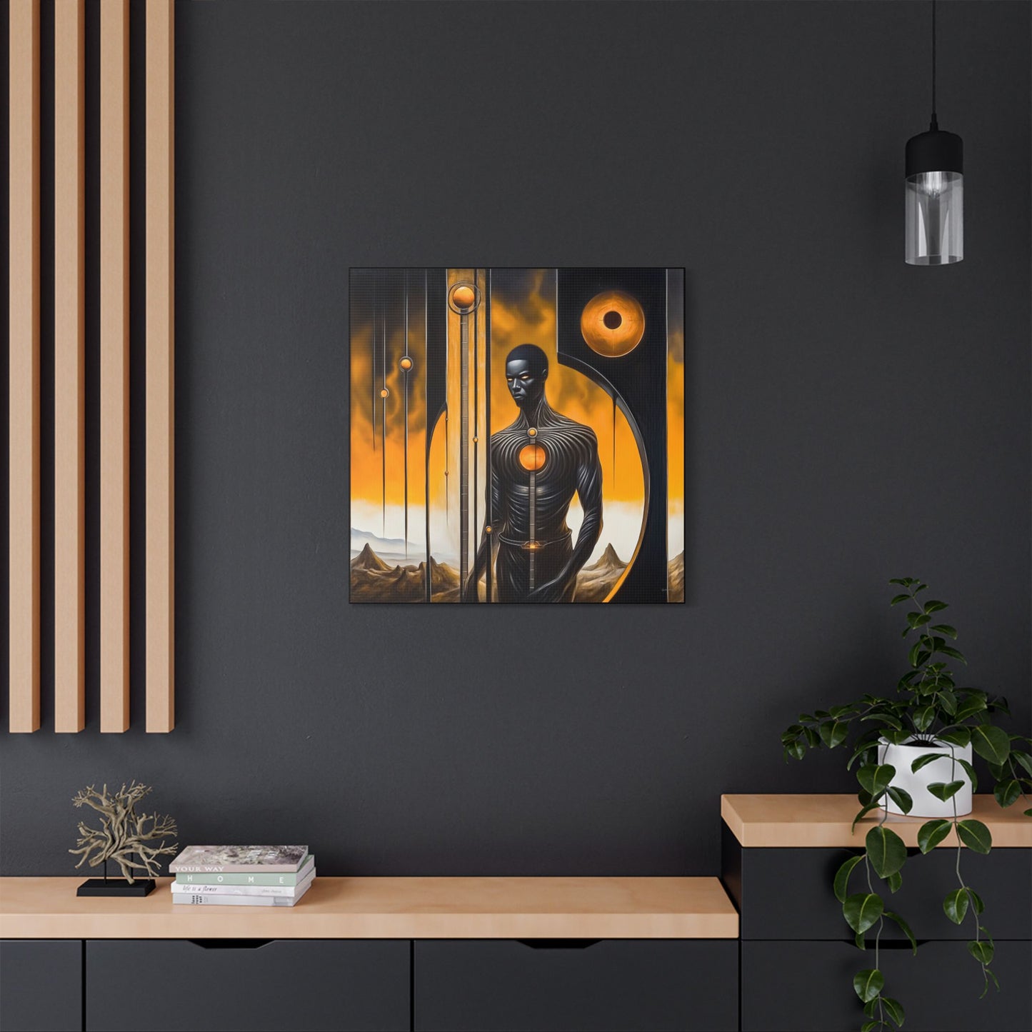 ThurmanatorX Art | Korah’s Loop | AphrodisiDark | Satin Canvas Art Print