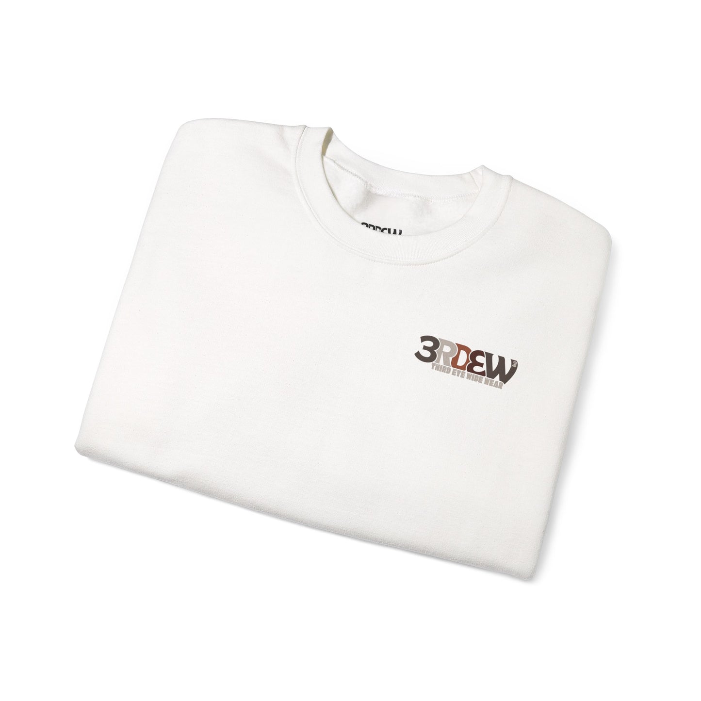 3RDEW² Unisex Sweatshirt – Afro-Abstract Streetwear by ThurmanatorX | Cozy Layer for Elevated Everyday Style