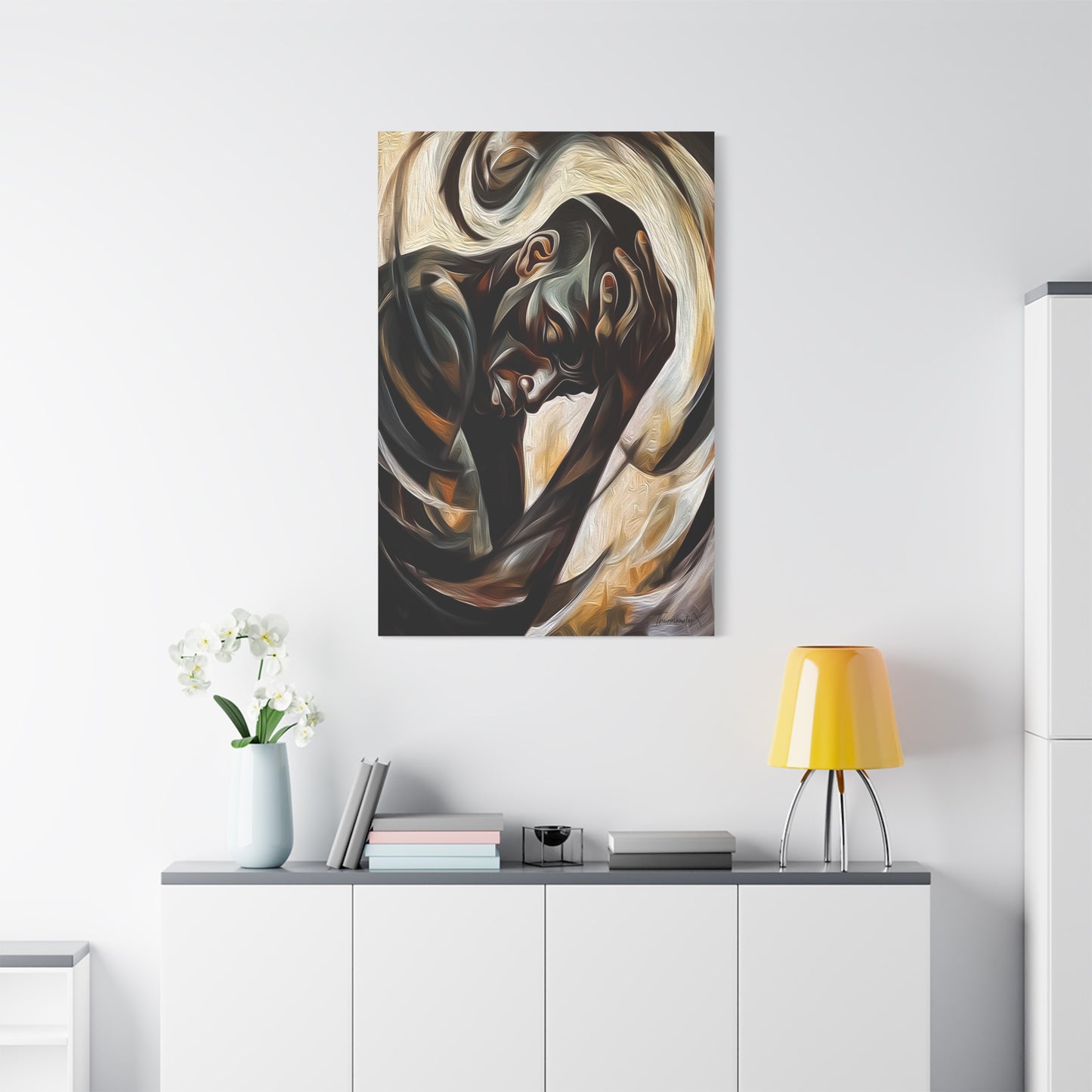 ThurmanatorX Art | The Thinker's Thoughts | Aphrodisiart | Matte Canvas Print