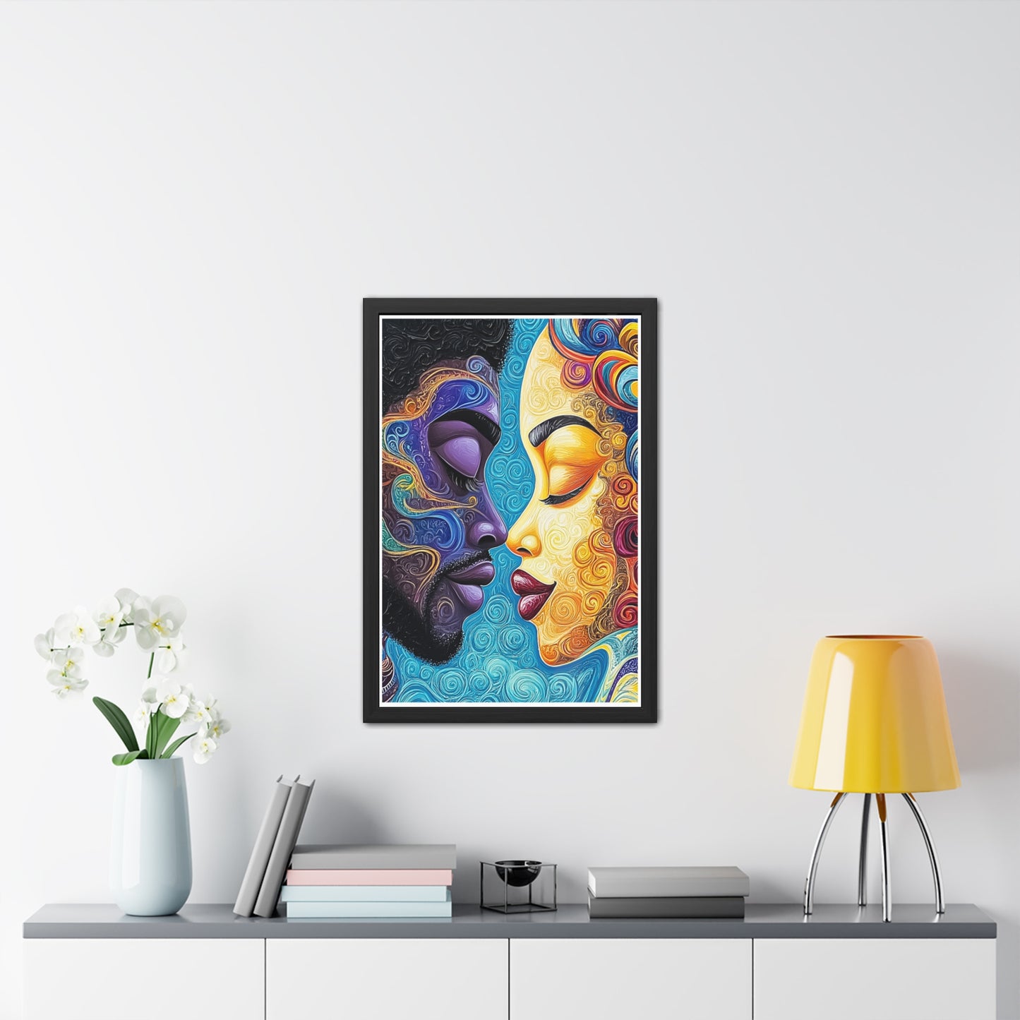 ThurmanatorX Art | She Who Sees Light | Aphrochrysalis | Framed Poster Print