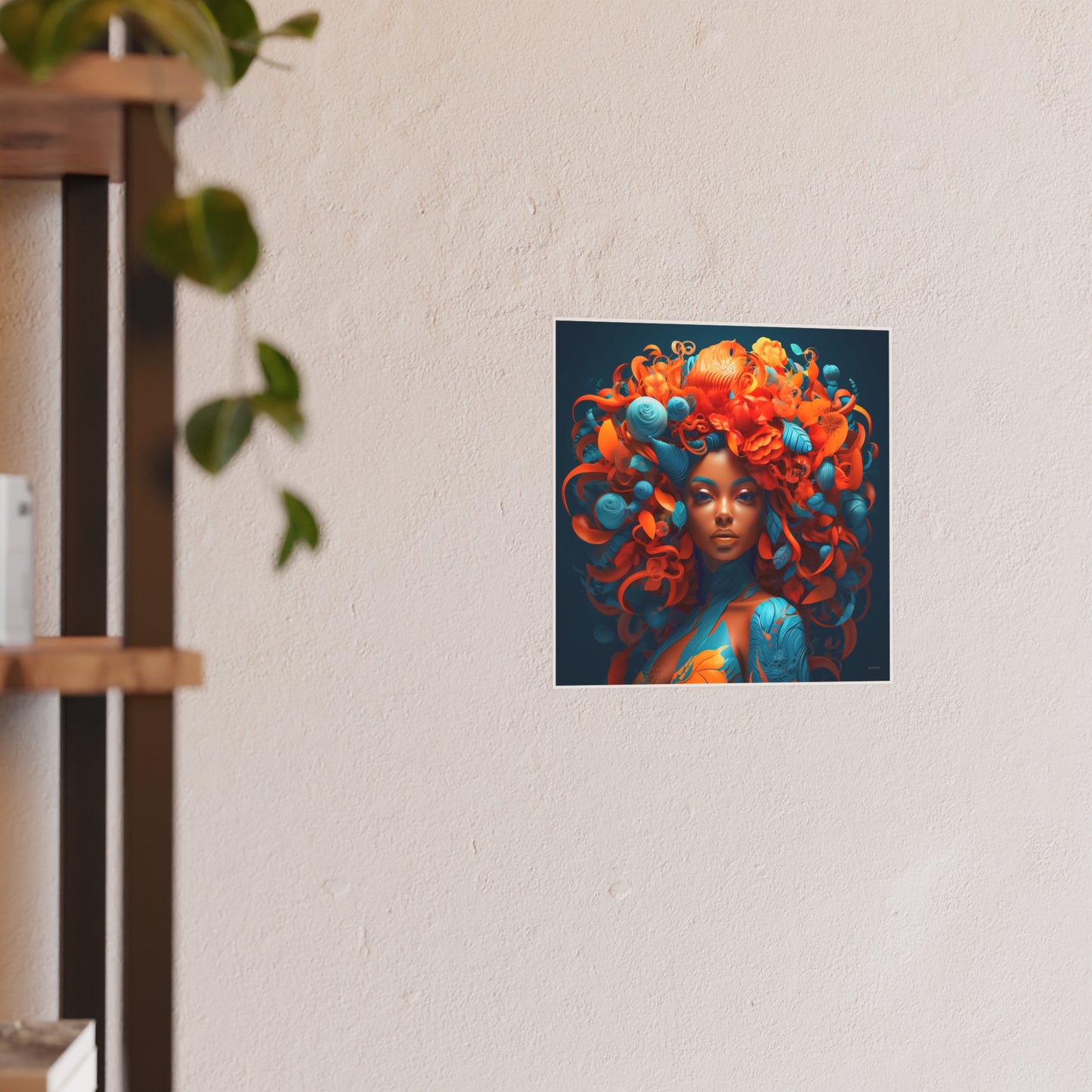 ThurmanatorX Art | Halo of Bloom | Aphrochrysalis | Satin Wall Art Print