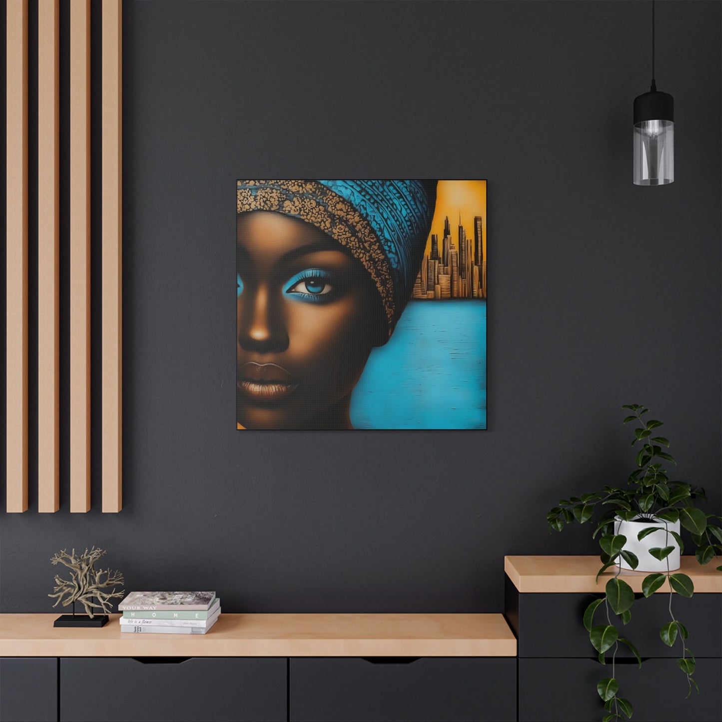 ThurmanatorX Art | Skywatcher Amara | Aphrochrysalis | Satin Canvas Art Print