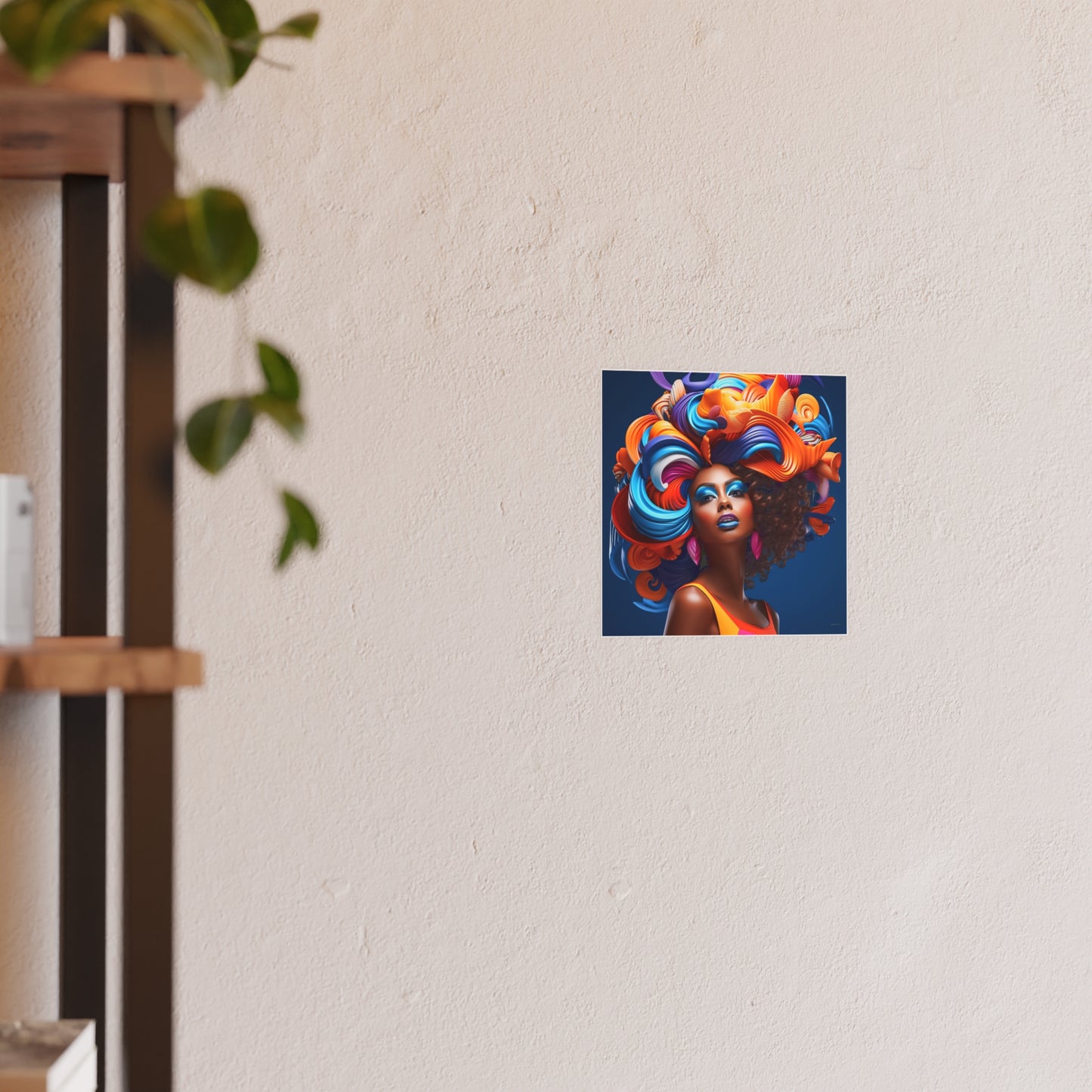 ThurmanatorX Art | Aura Bloom Manifest | Aphrochrysalis | Satin Wall Art Print