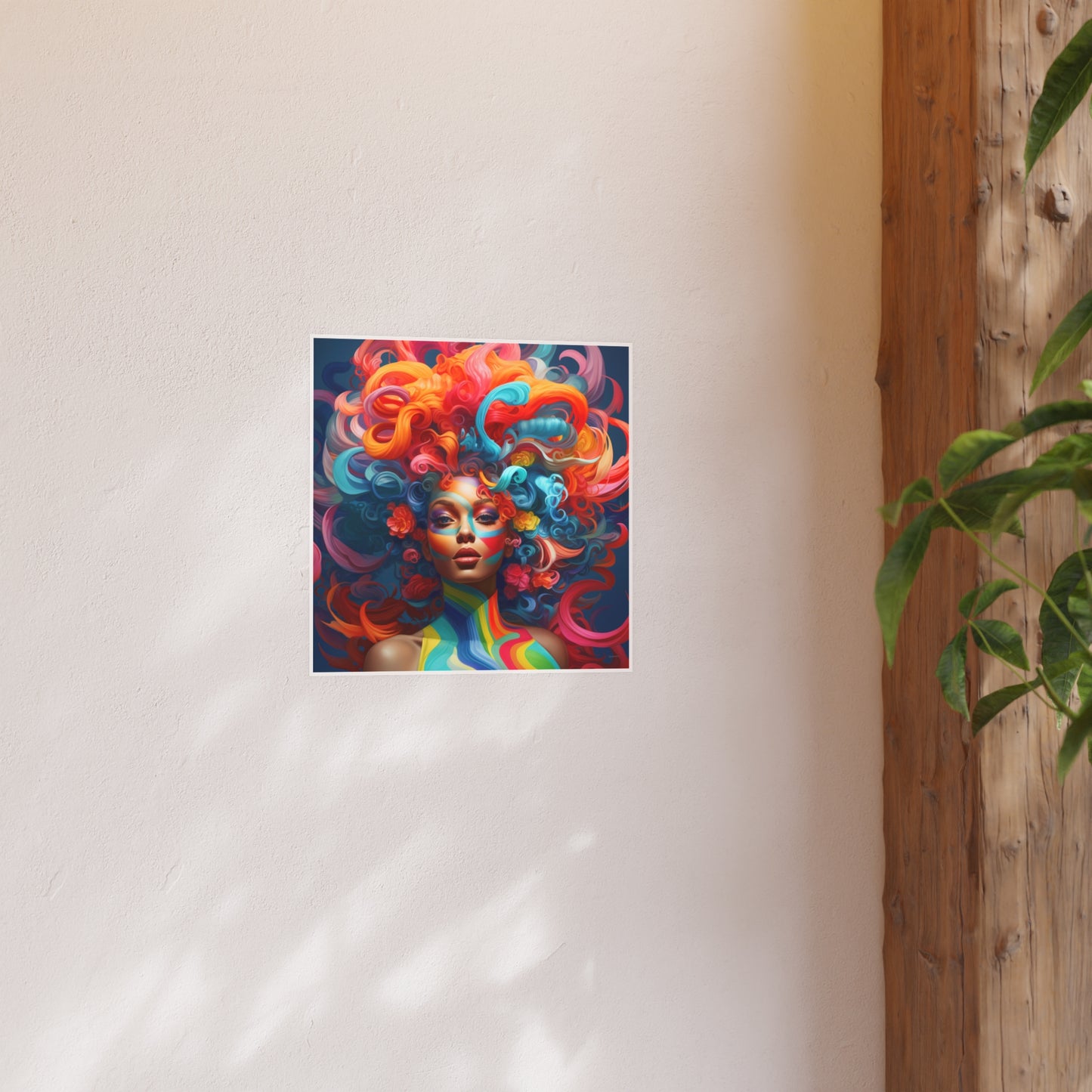 ThurmanatorX Art | Vortex Bloomrise | Aphrochrysalis | Satin Wall Art Print