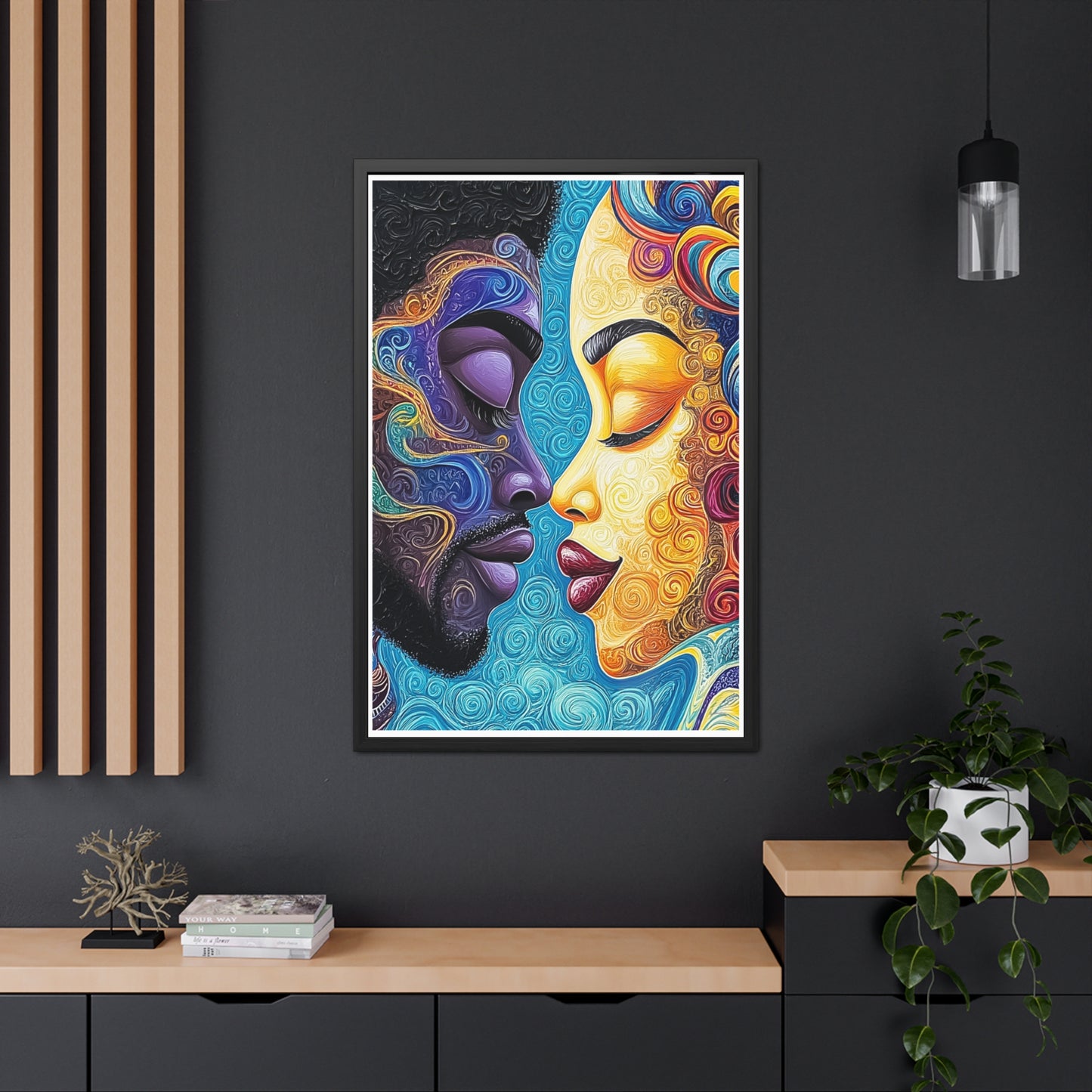 ThurmanatorX Art | She Who Sees Light | Aphrochrysalis | Framed Poster Print