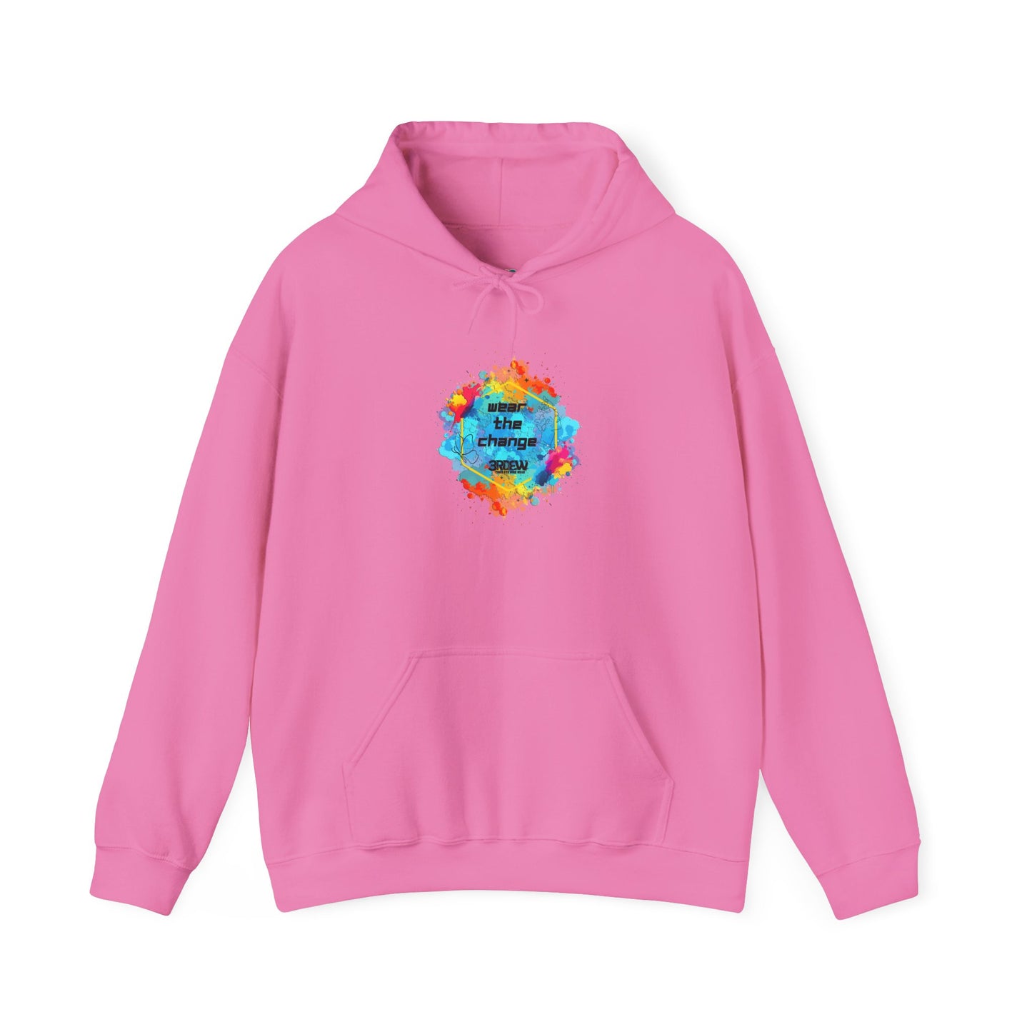 3RDEW² | Wear the Change | Third Eye Wide Wear | Unisex Heavy Blend™ Hoodie