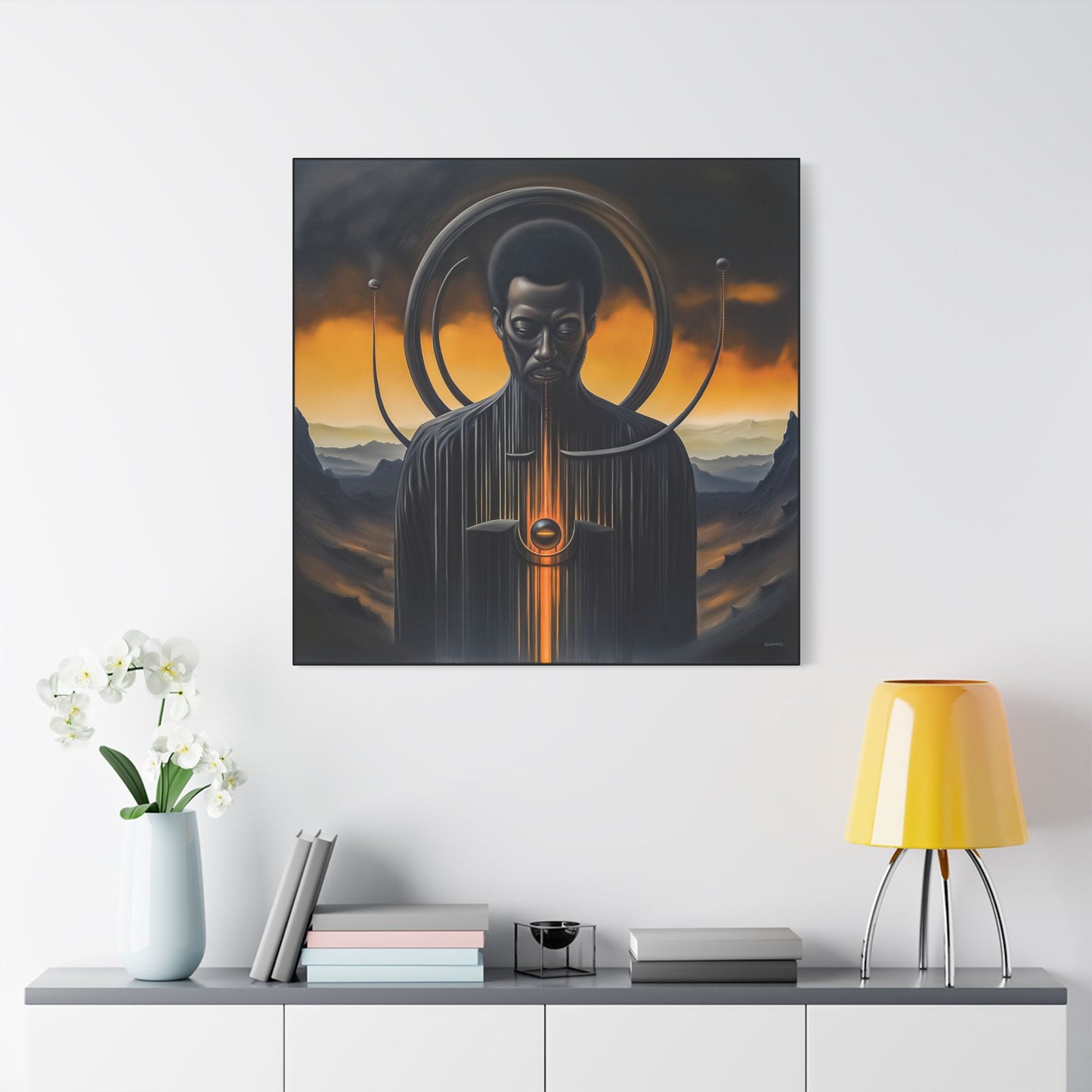 ThurmanatorX Art | Orbichant | AphrodisiDark | Satin Canvas Art Print