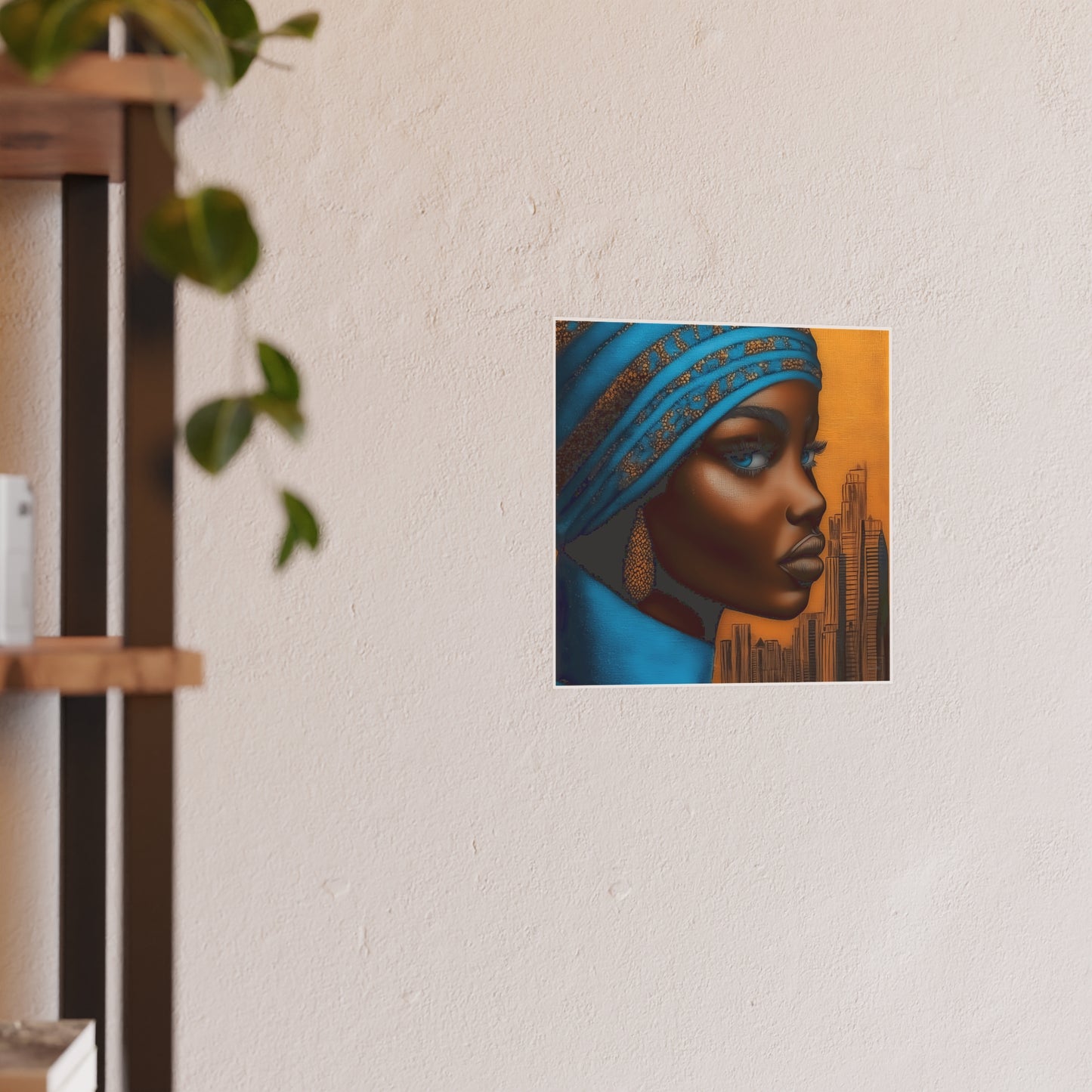 ThurmanatorX Art | Nyla, Guardian of the Highrise | Aphrochrysalis | Satin Wall Art Print
