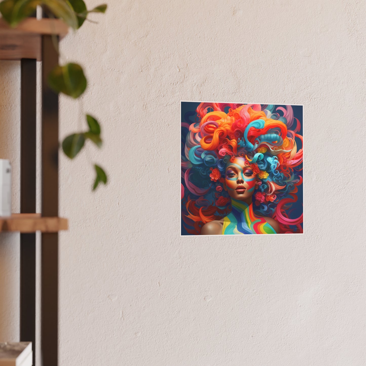 ThurmanatorX Art | Vortex Bloomrise | Aphrochrysalis | Satin Wall Art Print