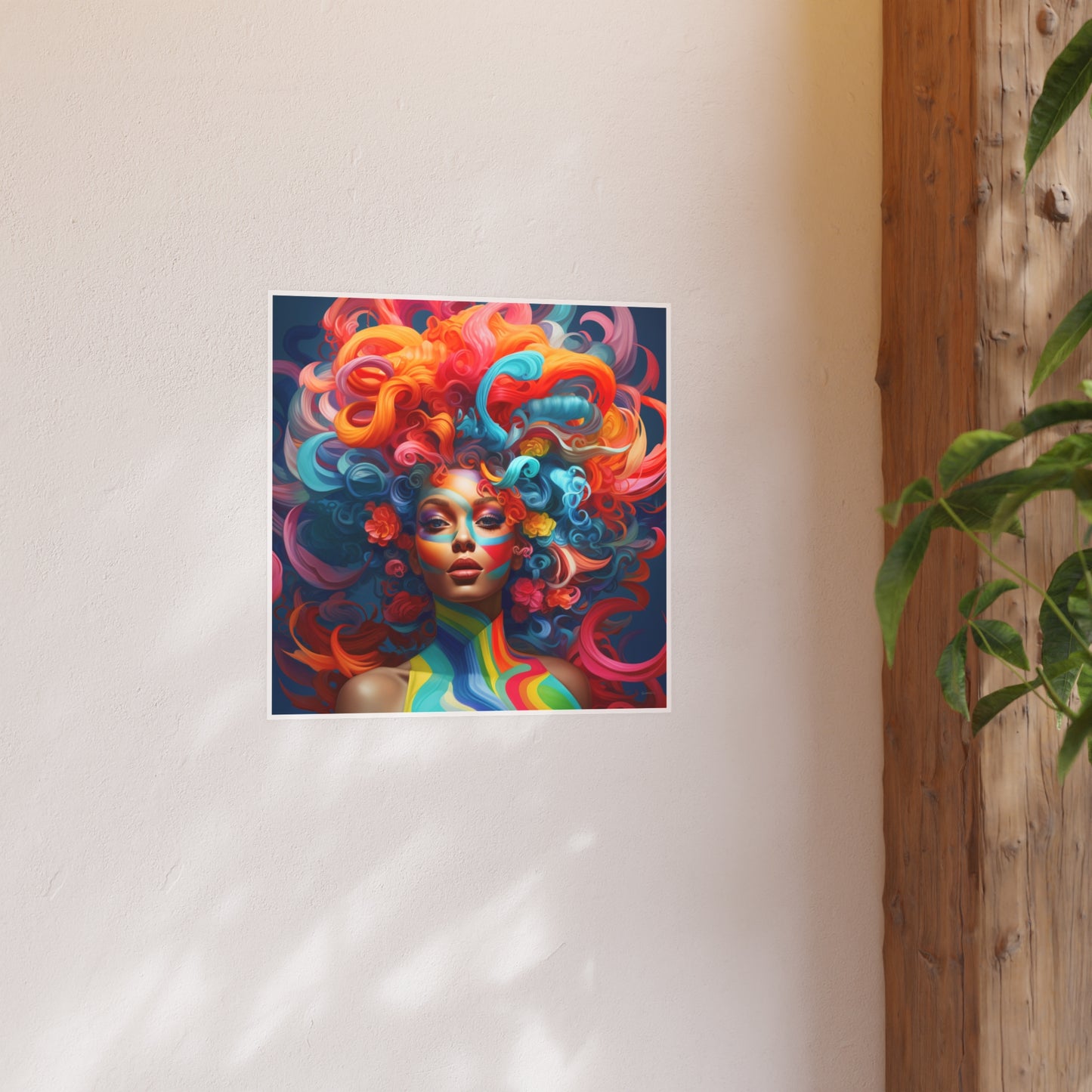 ThurmanatorX Art | Vortex Bloomrise | Aphrochrysalis | Satin Wall Art Print
