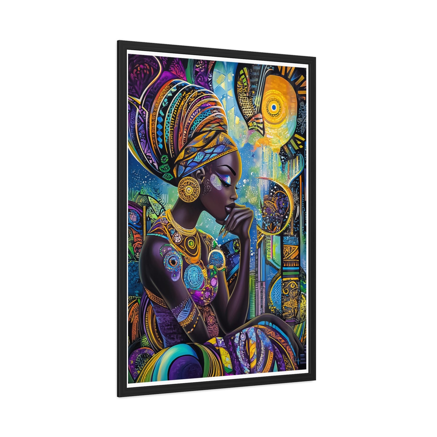 ThurmanatorX Art | When Suns Kiss Moons | Aphrochrysalis | Framed Poster Print