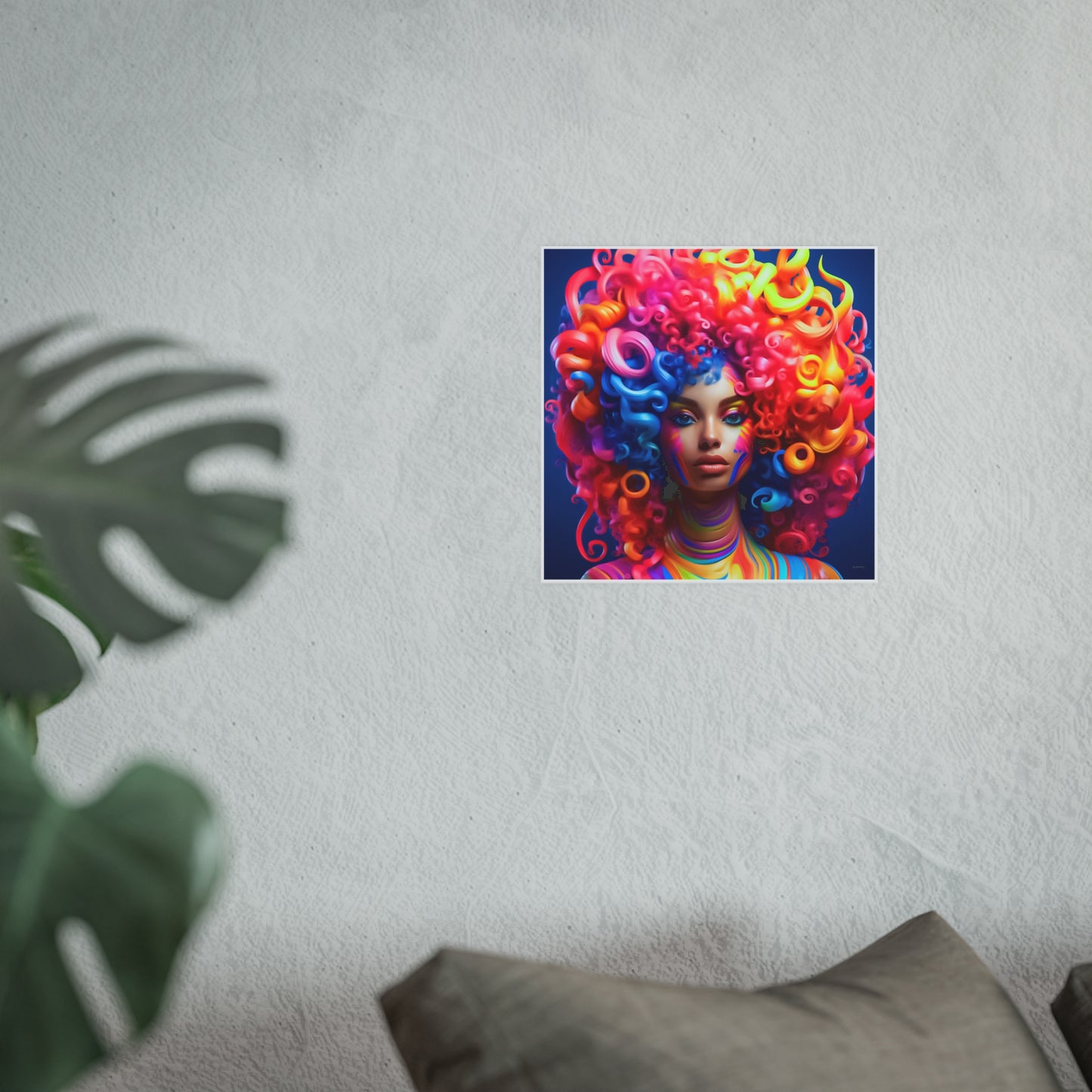 ThurmanatorX Art | PetalFury Oracle | Aphrochrysalis | Satin Wall Art Print