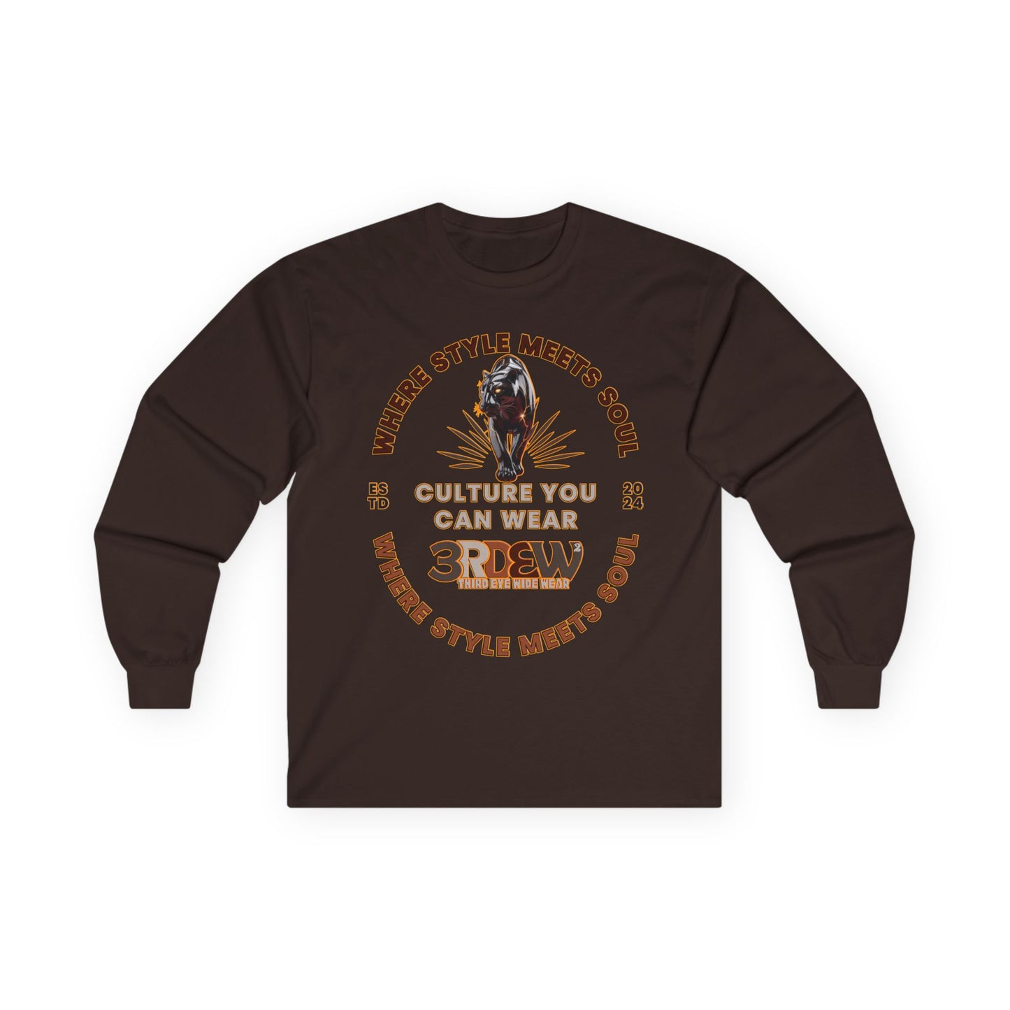 3RDEW² | Where Style Meets Soul | Third Eye Wide Wear | Unisex Ultra Cotton Long Sleeve Tee