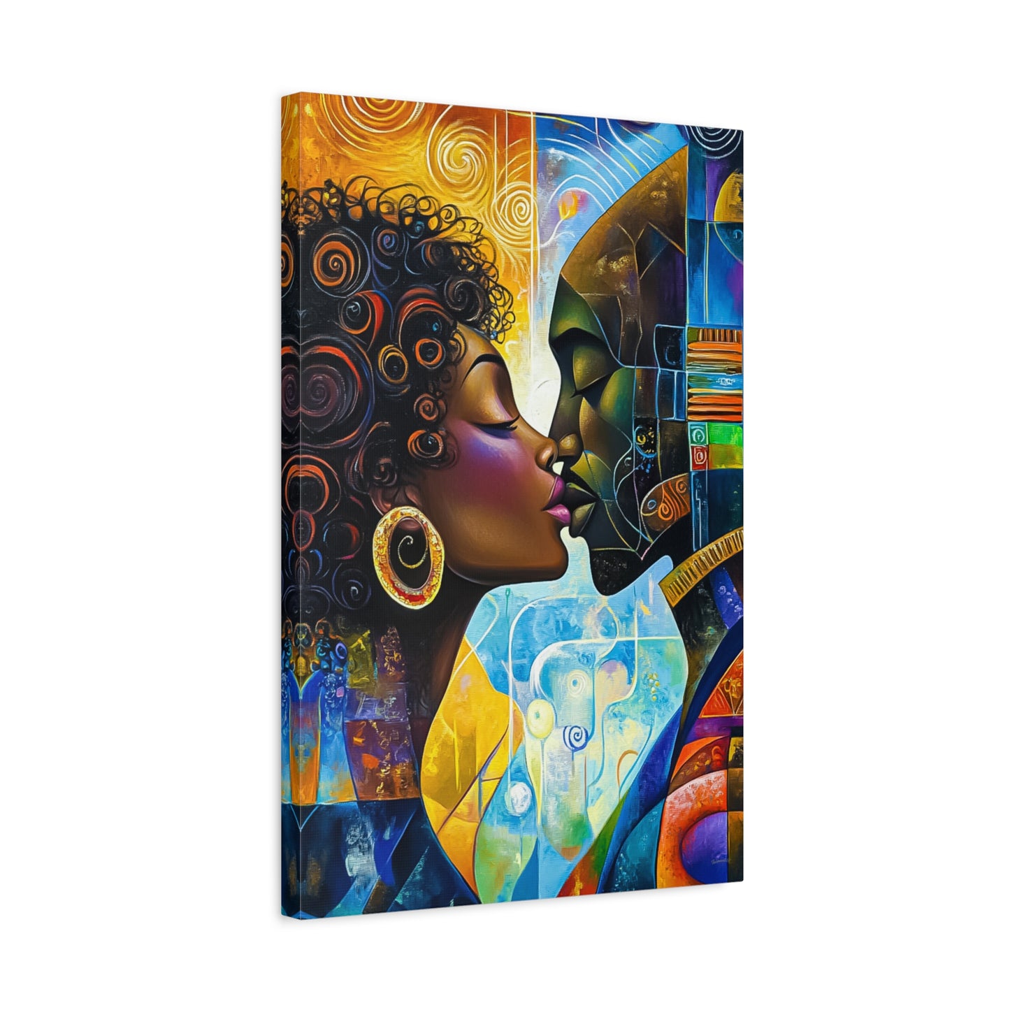 ThurmanatorX Art | Crystals of the City Sun | Aphrochrysalis | Matte Canvas, Stretched, 1.25"