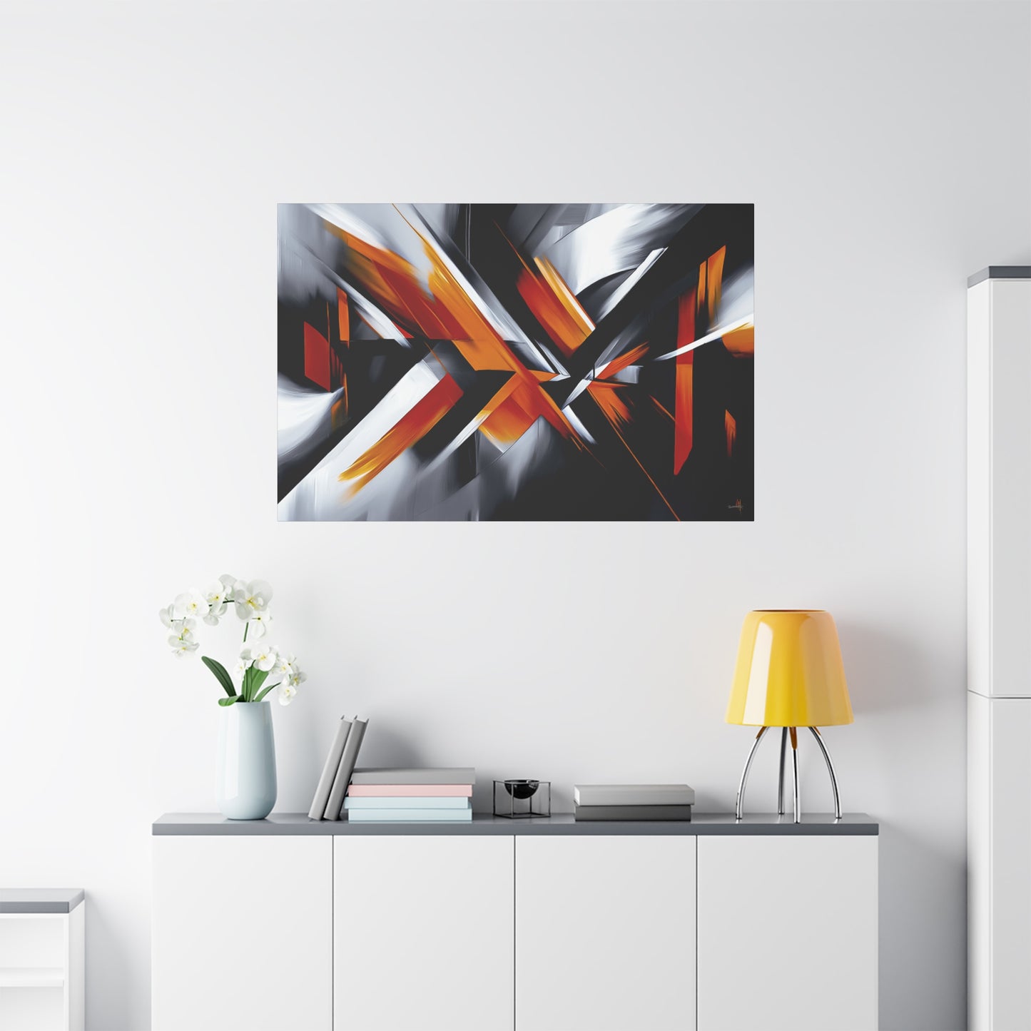 Matte Canvas, Stretched, 1.25" Horizontal 60 x 40 - Wrpd sides