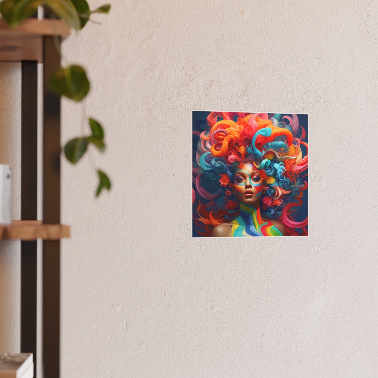 ThurmanatorX Art | Vortex Bloomrise | Aphrochrysalis | Satin Wall Art Print
