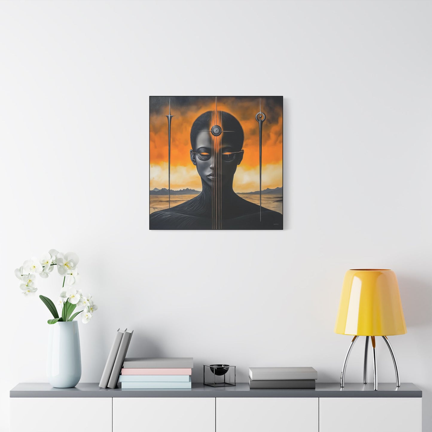ThurmanatorX Art | Vanta Whisper | AphrodisiDark | Satin Canvas Art Print