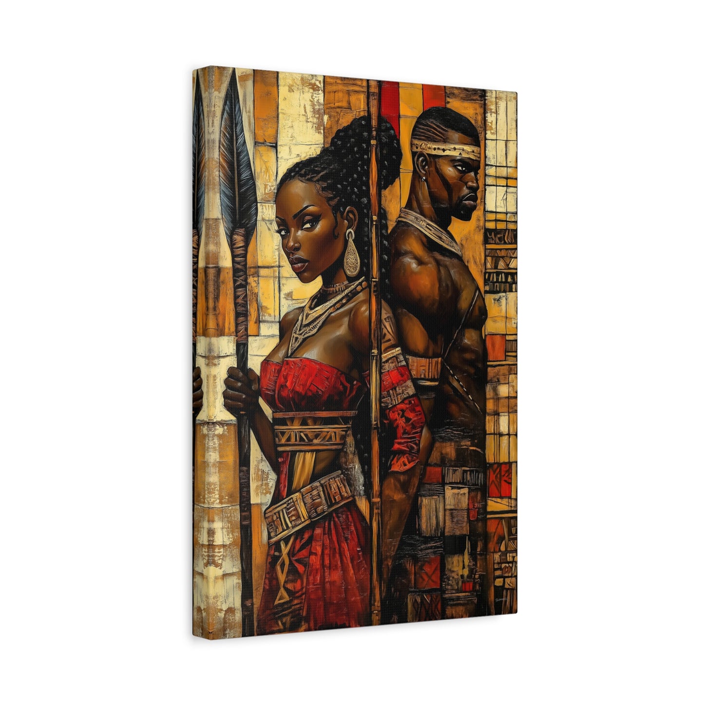 ThurmanatorX Art | Sacred Chaos | Aphrodisiart | Matte Canvas Print