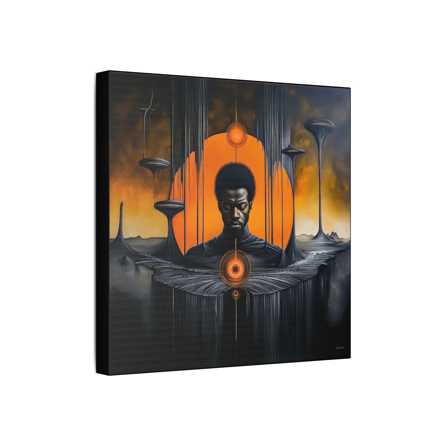 ThurmanatorX Art | Thornmind | AphrodisiDark | Satin Canvas Art Print