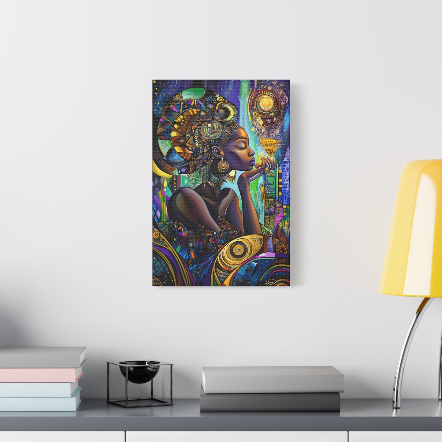 ThurmanatorX Art | The Prayer of Her Light | Aphrochrysalis | Matte Canvas, Stretched, 1.25"