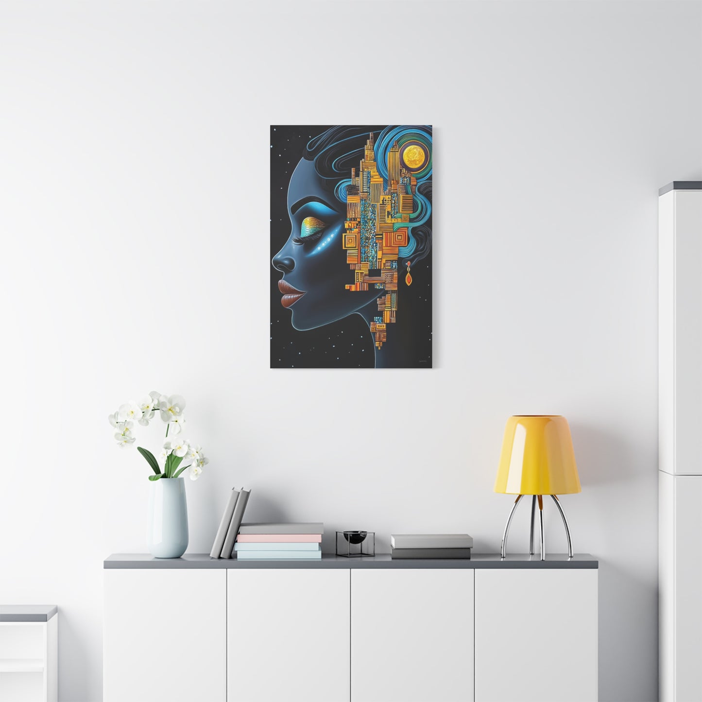 ThurmanatorX Art | Ancestral Frequencies | Aphrochrysalis | Matte Canvas, Stretched, 1.25"