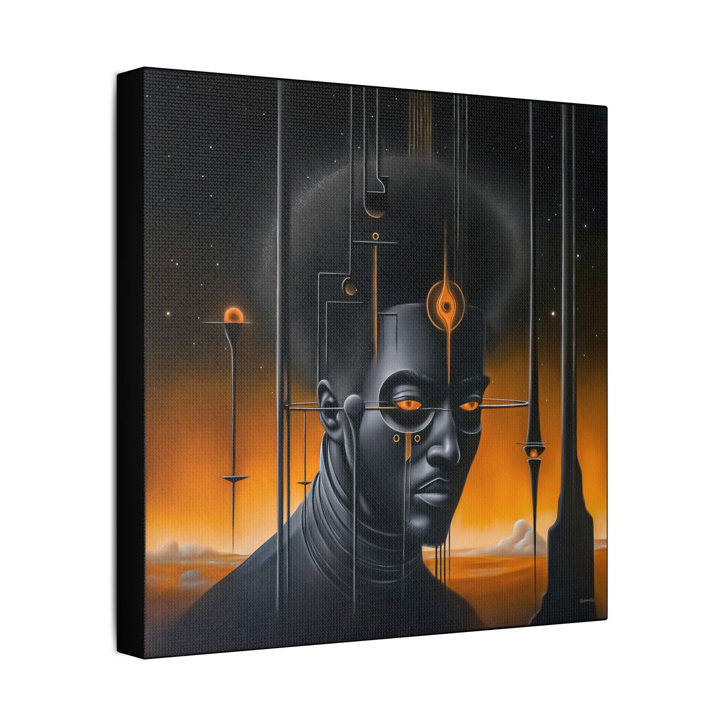 ThurmanatorX Art | Zyrenna | AphrodisiDark | Satin Canvas Art Print