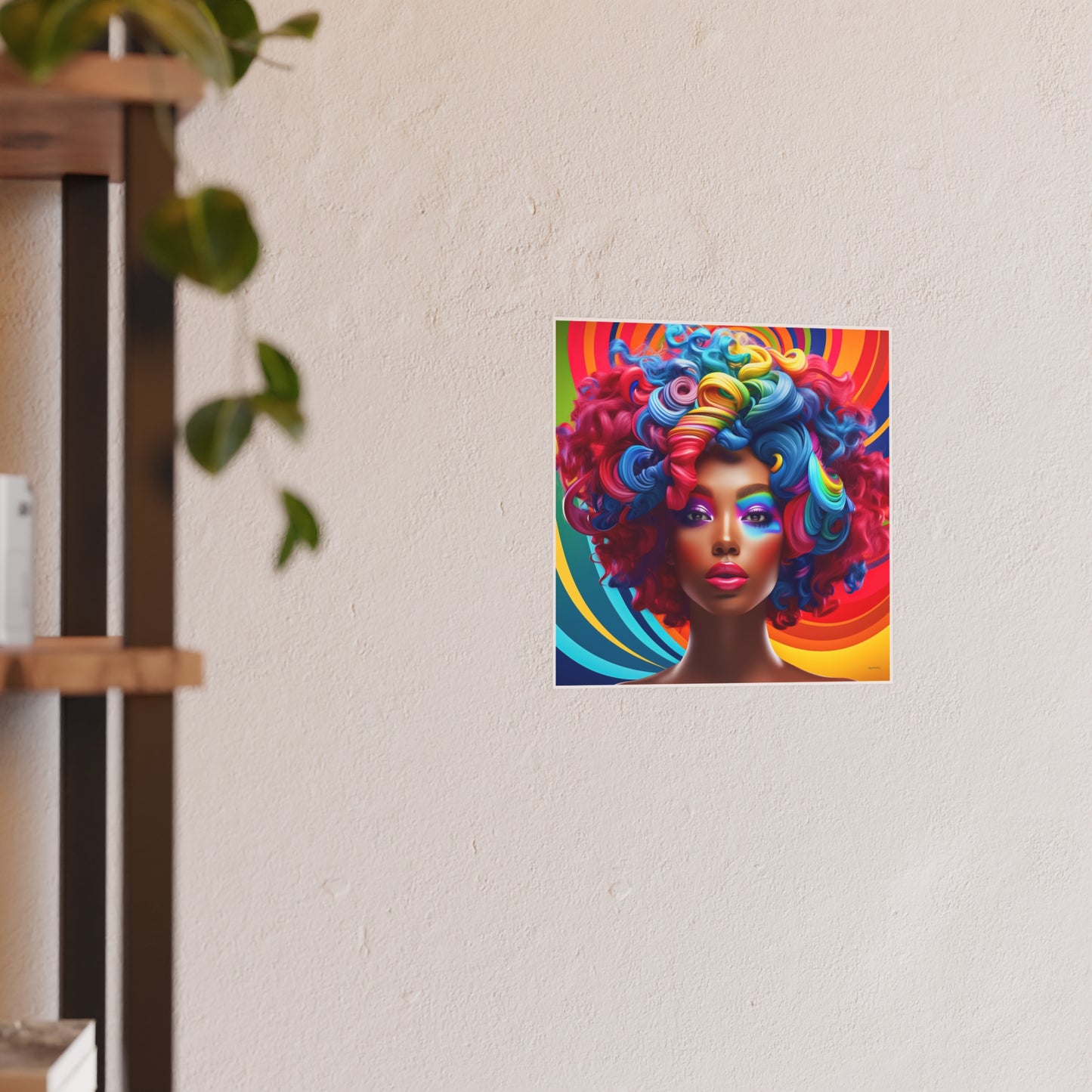 ThurmanatorX Art | Lush Prism Heir | Aphrochrysalis | Satin Wall Art Print