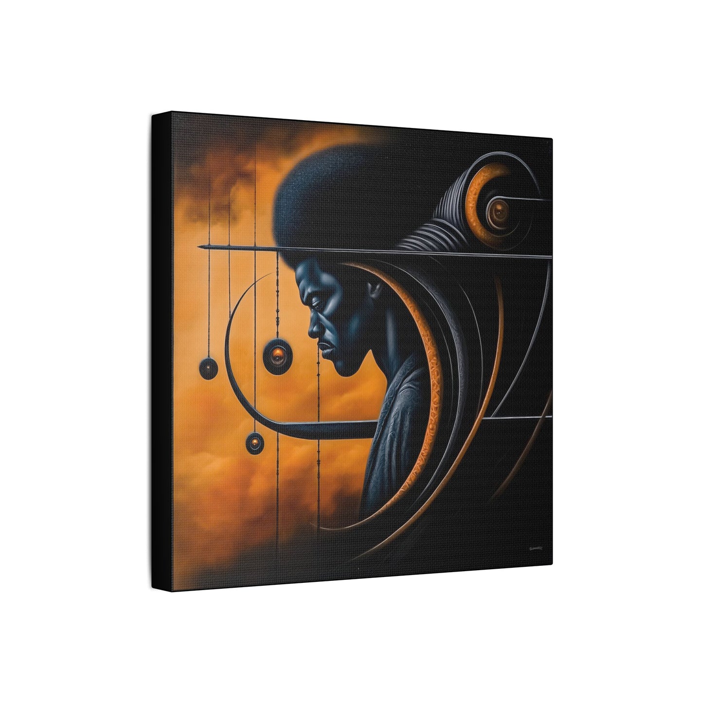 ThurmanatorX Art | Nyxroot | AphrodisiDark | Satin Canvas Art Print