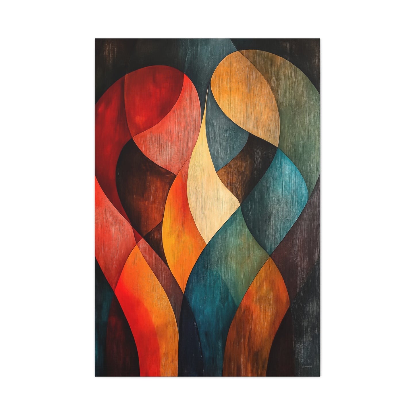 ThurmanatorX Art | The Oracle’s Embrace | Aphrodisiart | Matte Canvas Print