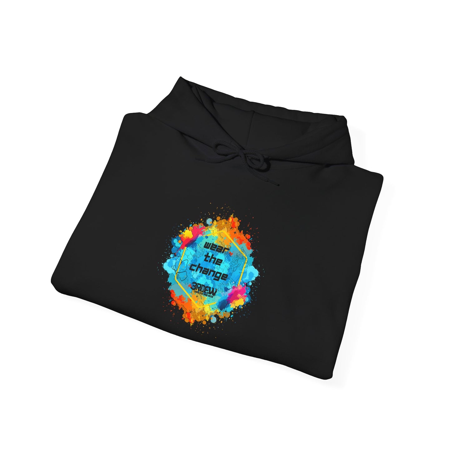 3RDEW² | Wear the Change | Third Eye Wide Wear | Unisex Heavy Blend™ Hoodie