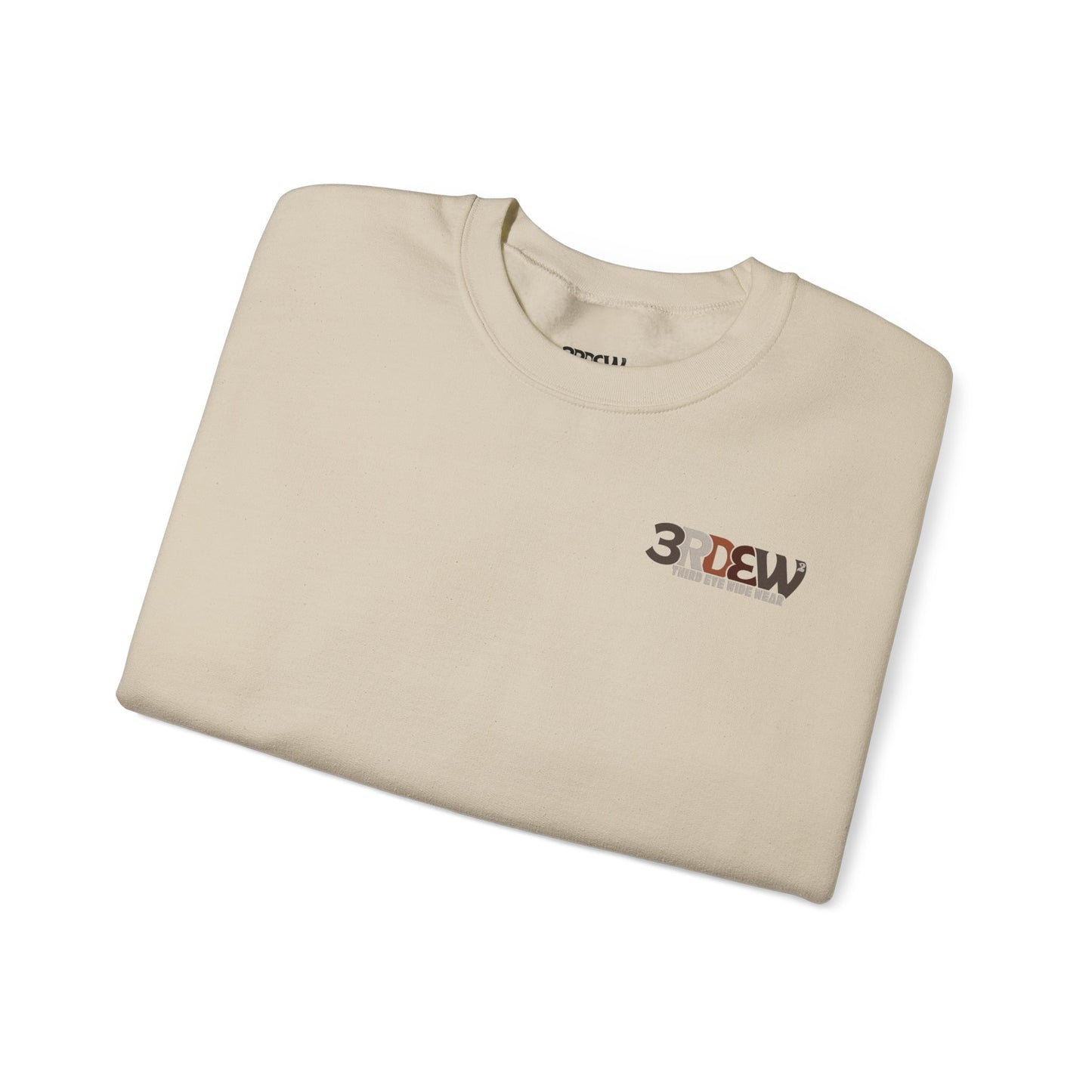 3RDEW² Unisex Sweatshirt – Afro-Abstract Streetwear by ThurmanatorX | Cozy Layer for Elevated Everyday Style
