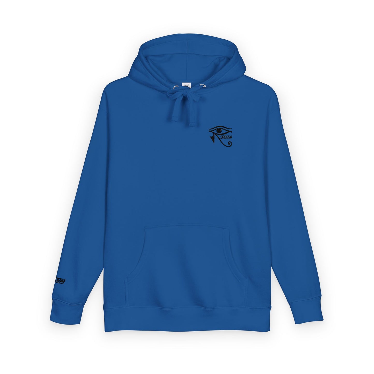 3RDEW² Vision Hoodie | Unisex Fleece | Third Eye Minimalist Design | Conscious Comfort for Every Day & Divine Moments